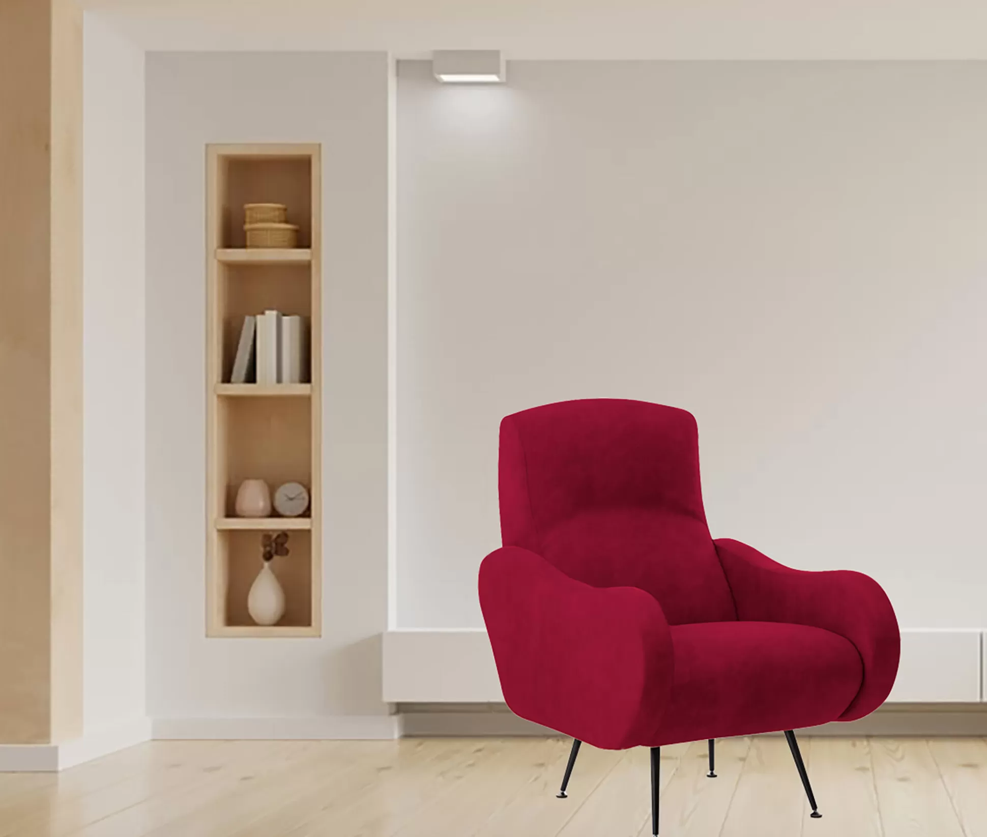 Dmora Poltrone<Poltrona Dromondin, 70x100 h98 cm,