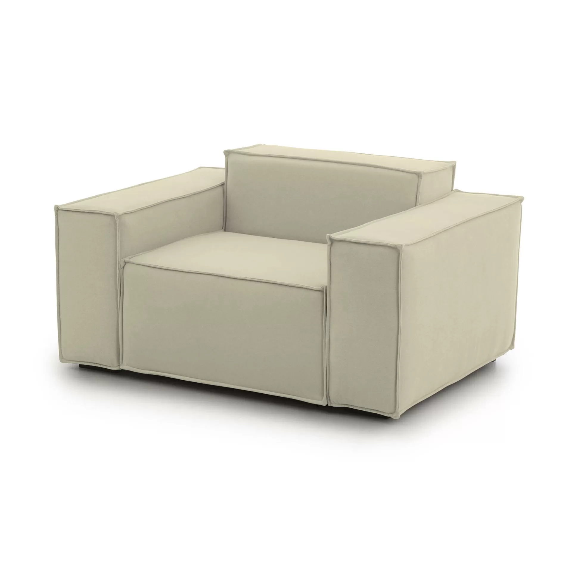 Dmora Poltrone<Poltrona Leonia, Cm 140x95h70,