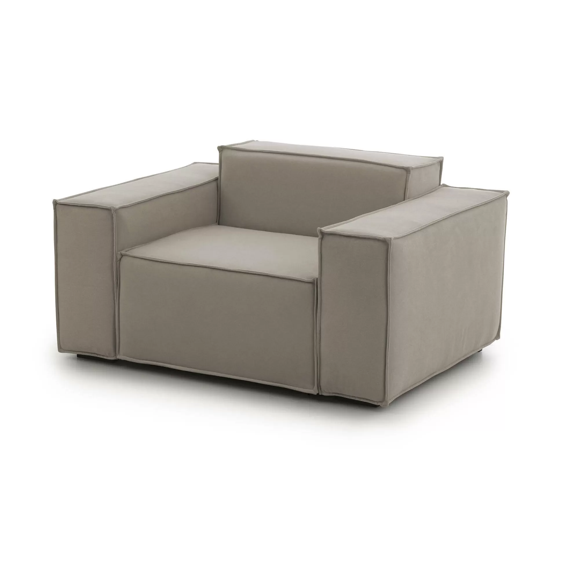 Dmora Poltrone<Poltrona Leonia, Cm 140x95h70,