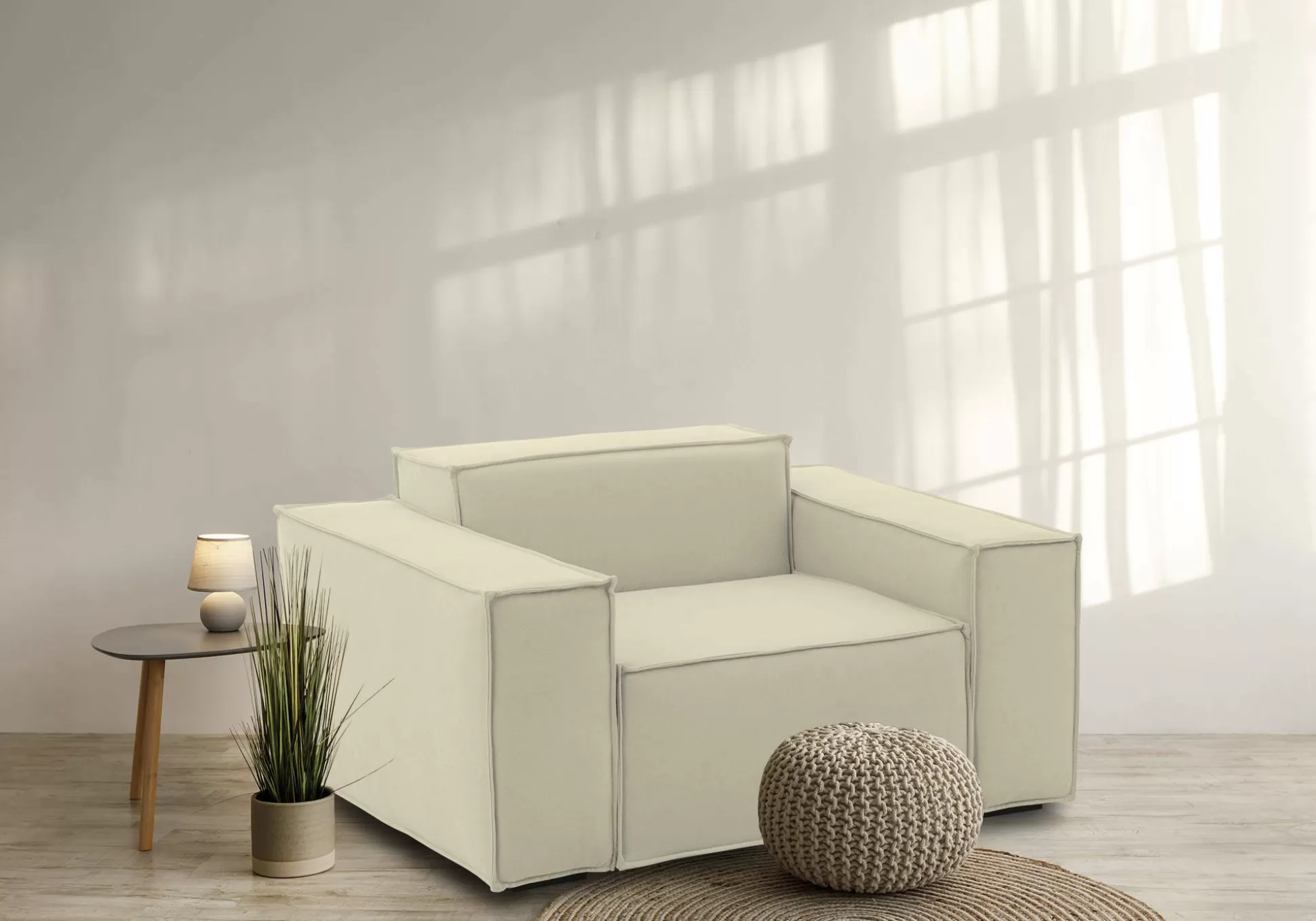 Dmora Poltrone<Poltrona Rodonite, Cm 160x95h70,