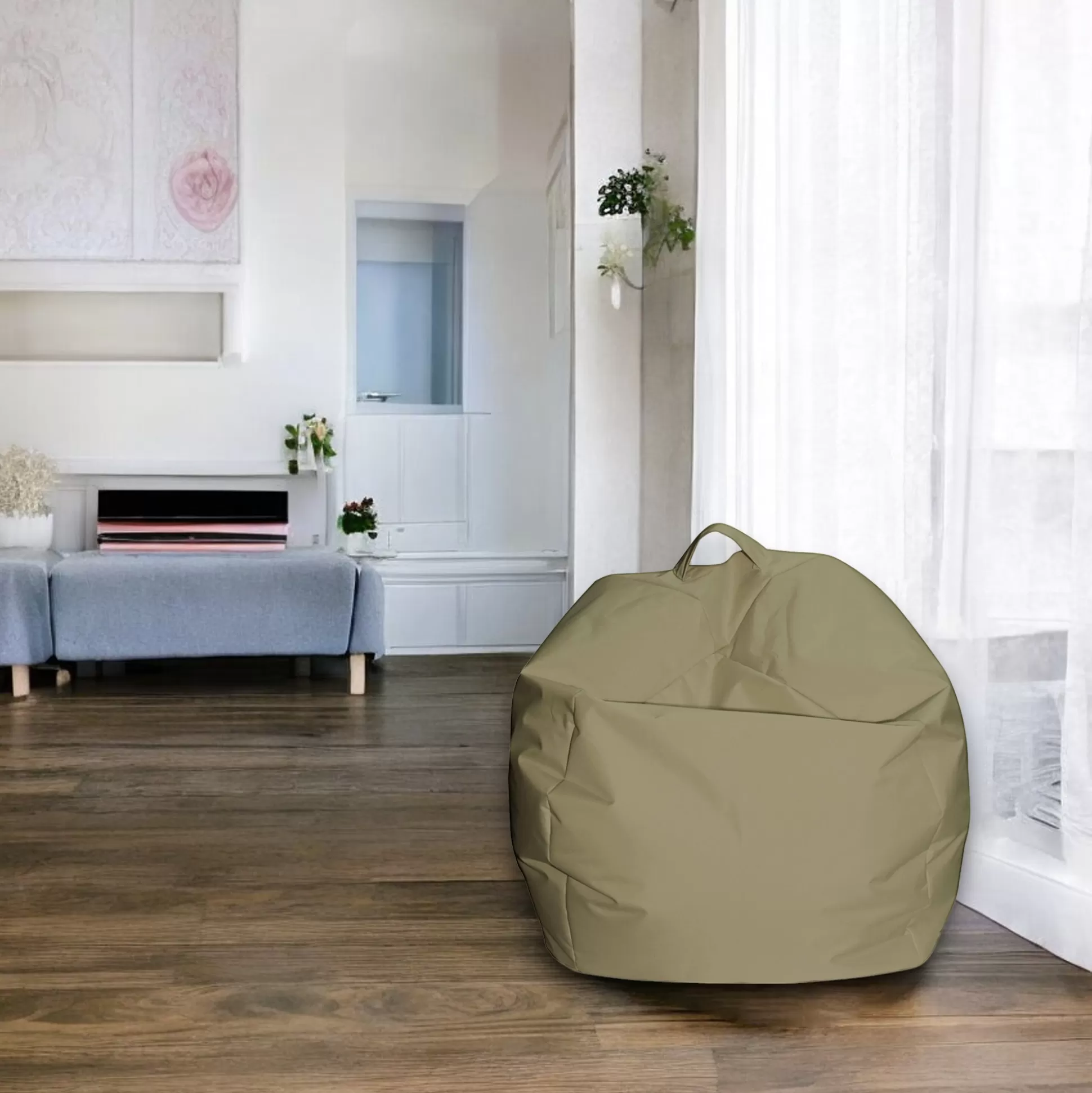 Dmora Pouf<Pouf Ascia, 65x65 h50 cm,
