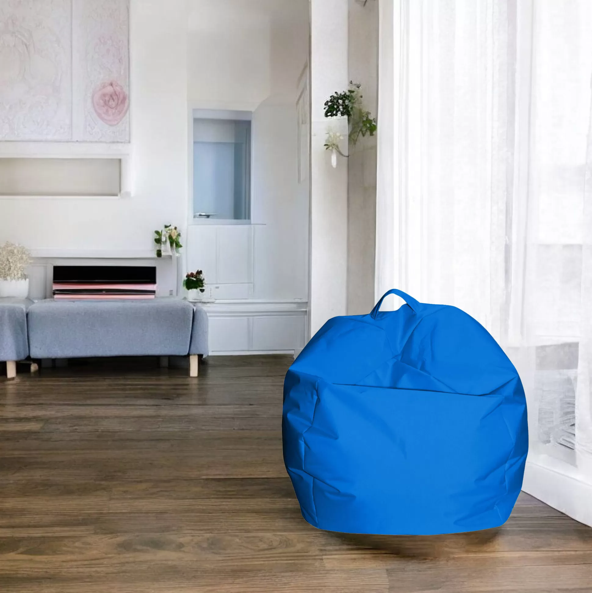Dmora Pouf<Pouf Ascia, 65x65 h50 cm,