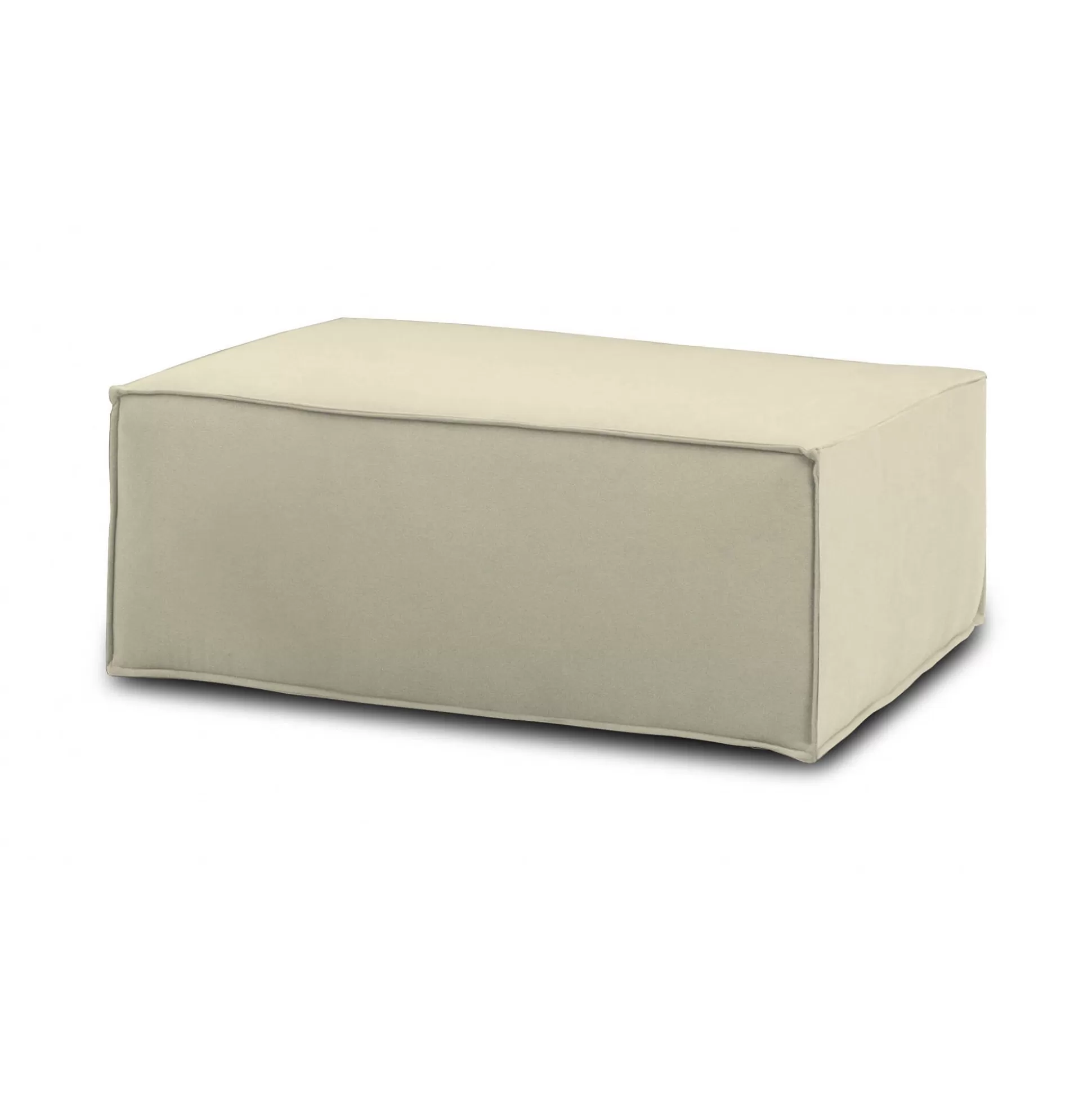 Dmora Pouf<Pouf Assisi, Cm 100x70h43,