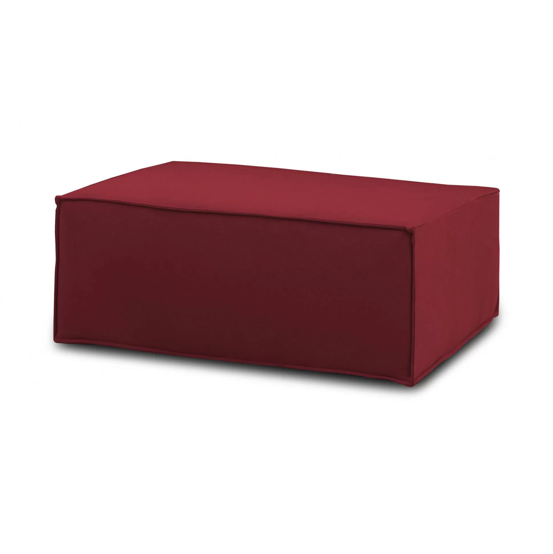 Dmora Pouf<Pouf Assisi, Cm 100x70h43,