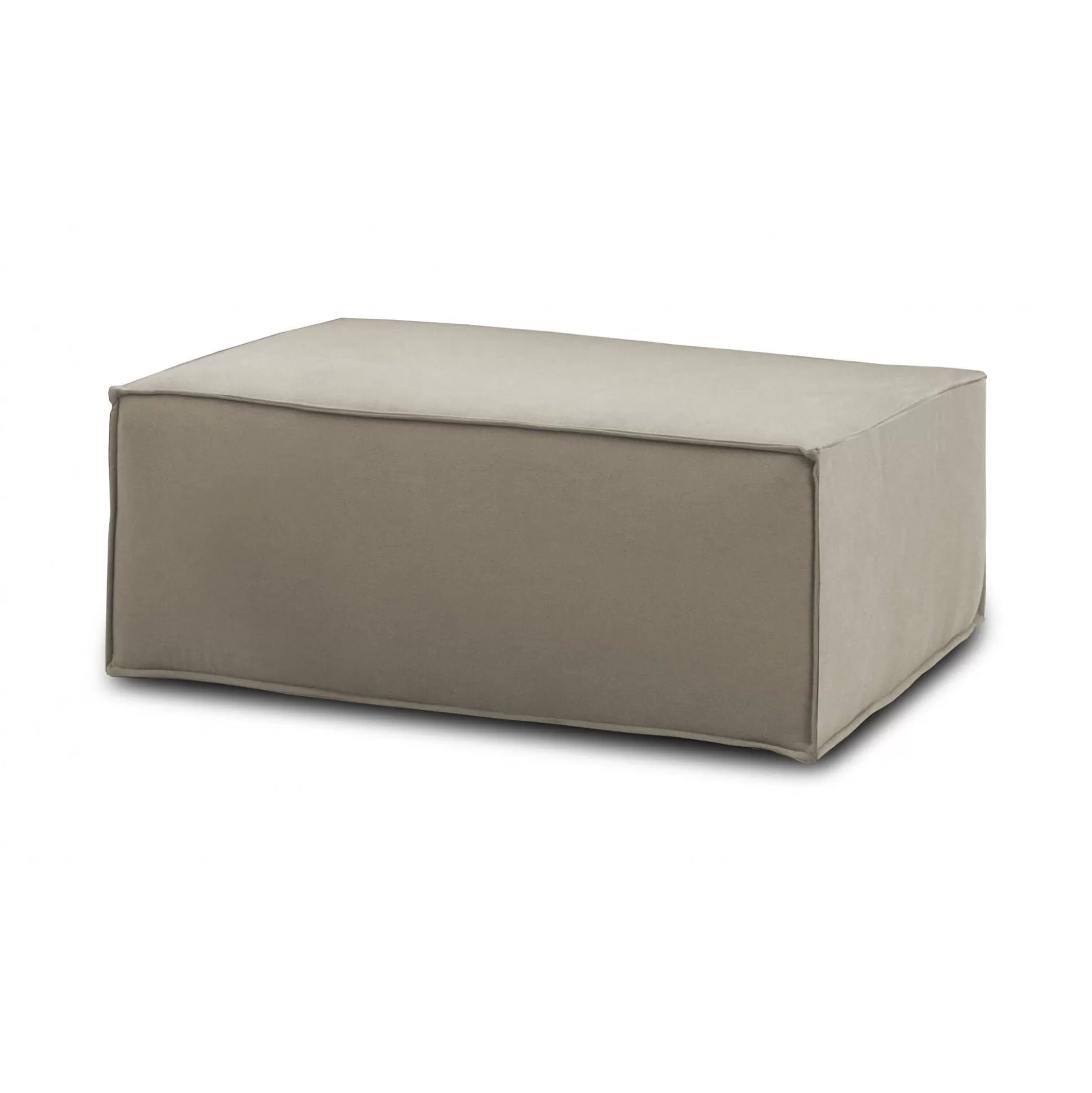 Dmora Pouf<Pouf Assisi, Cm 100x70h43,