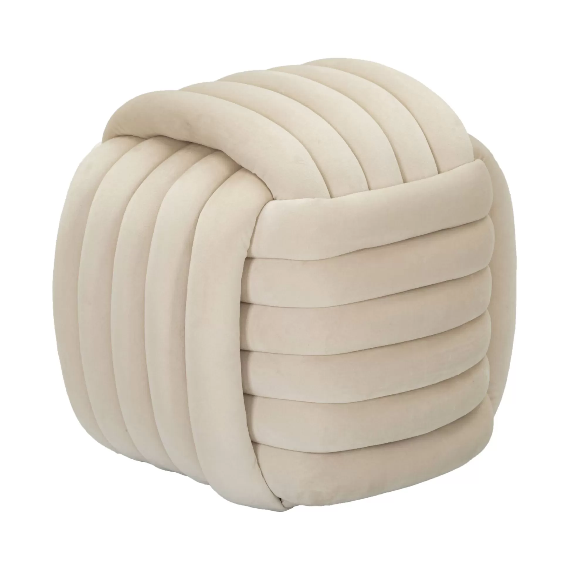 Dmora Pouf<Pouf Bozzente, 45x45 h45 cm,