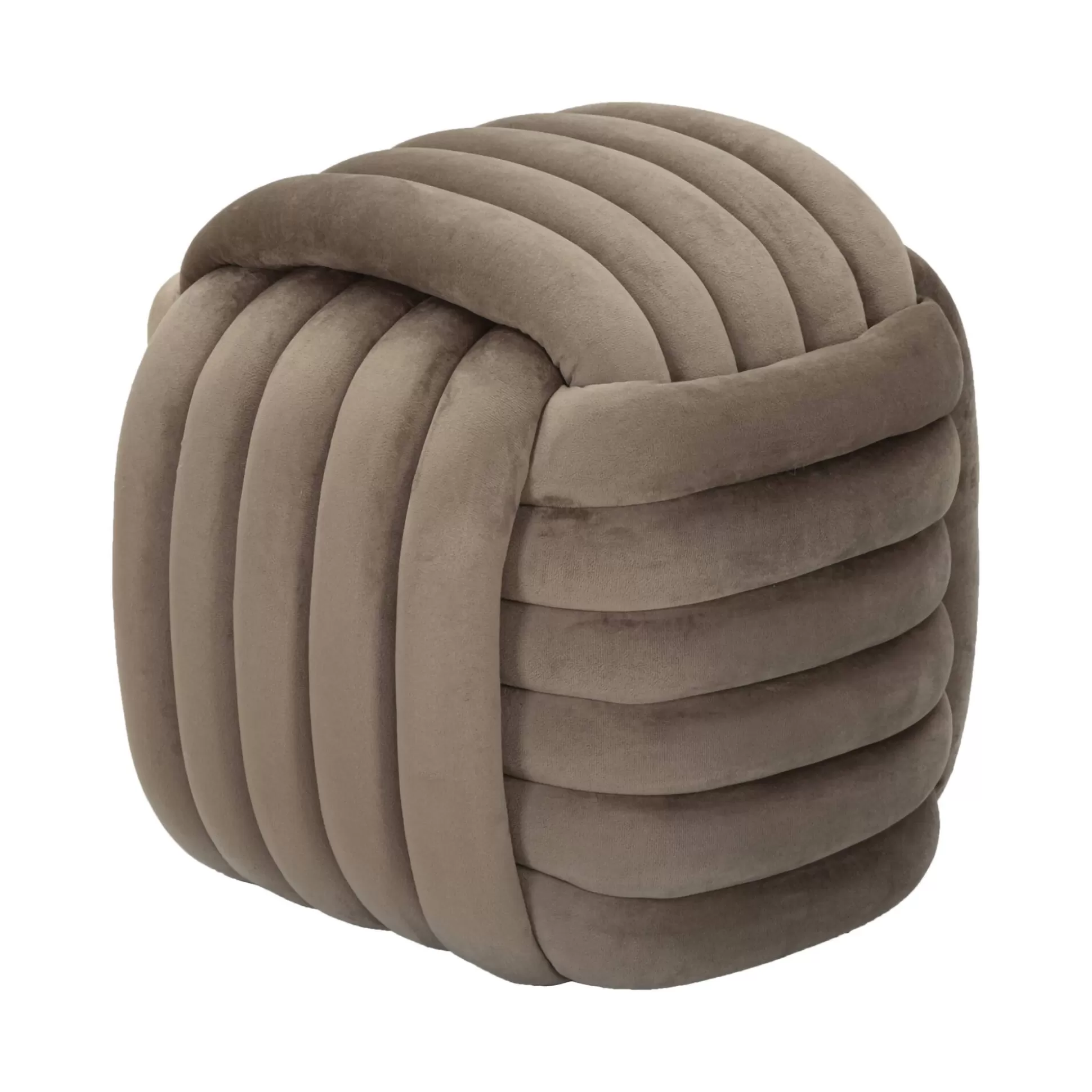 Dmora Pouf<Pouf Bozzente, 45x45 h45 cm,