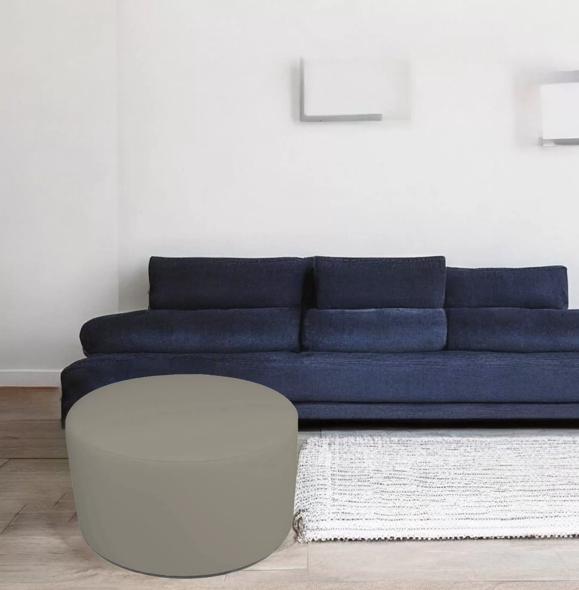 Dmora Pouf<Pouf Cerigo, 79x79 h42 cm,