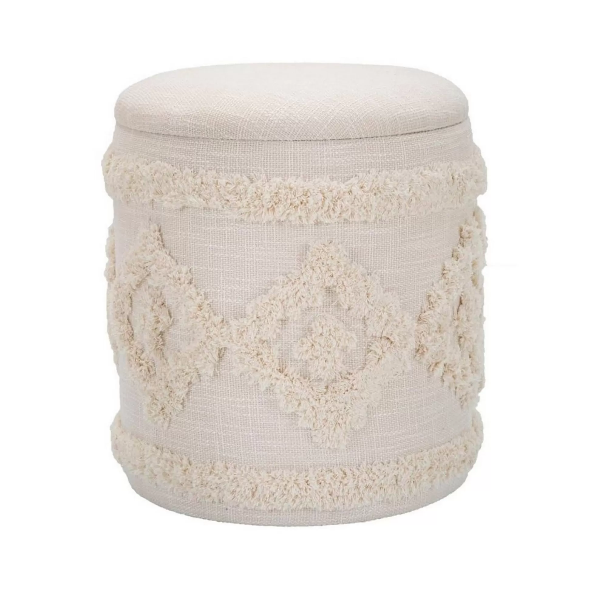 Dmora Pouf Contenitori<Pouf contenitore Jarrar, , 35x35 h40 cm