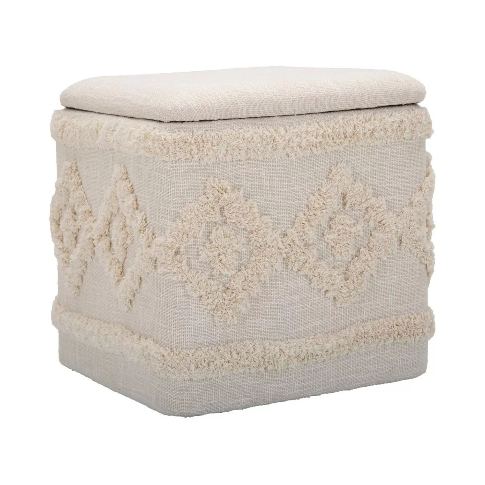 Dmora Pouf Contenitori<Pouf contenitore Jarrar, , 40x40 h40 cm