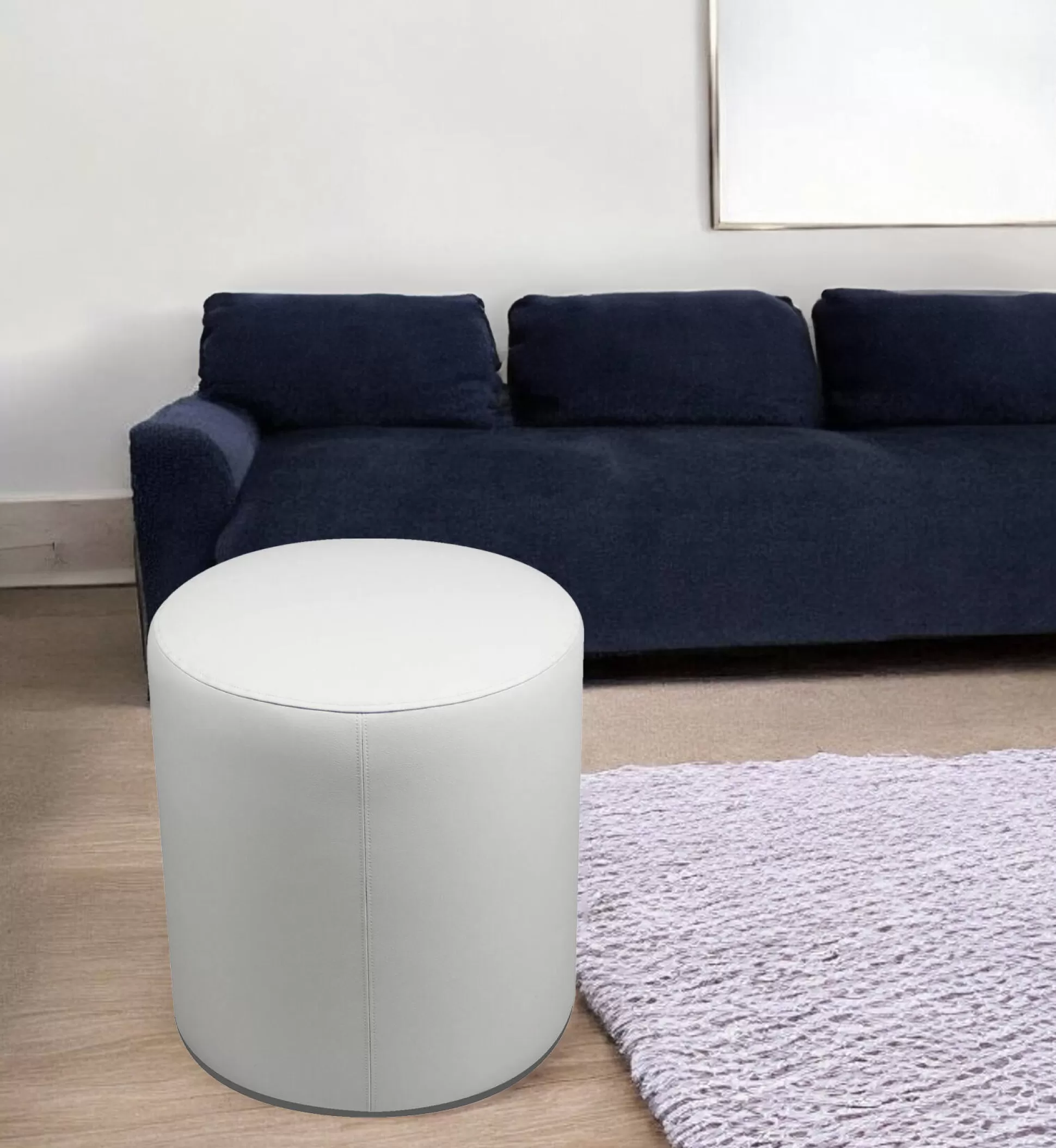 Dmora Pouf<Pouf Dokos, 40x40 h42 cm,