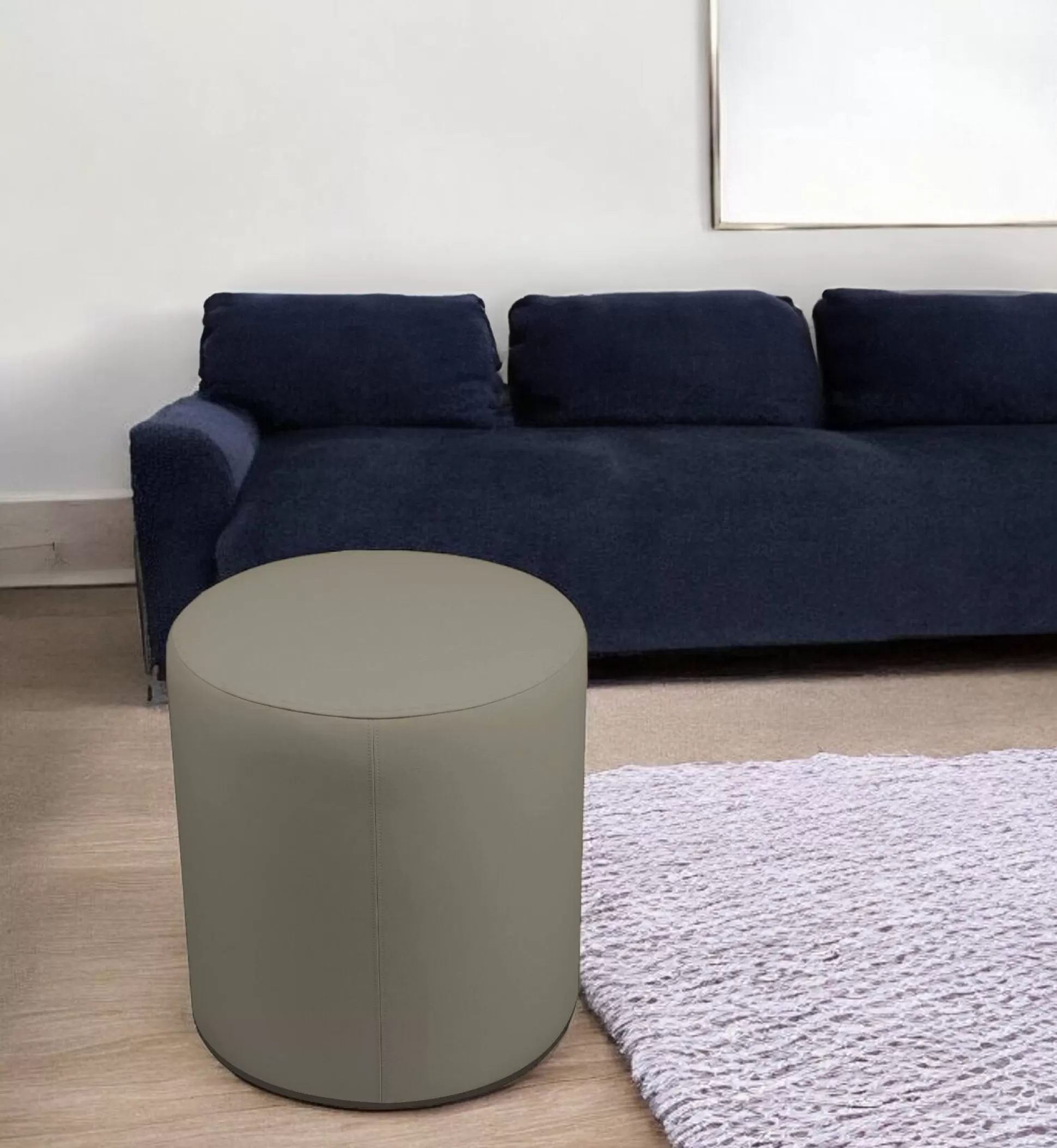 Dmora Pouf<Pouf Dokos, 40x40 h42 cm,
