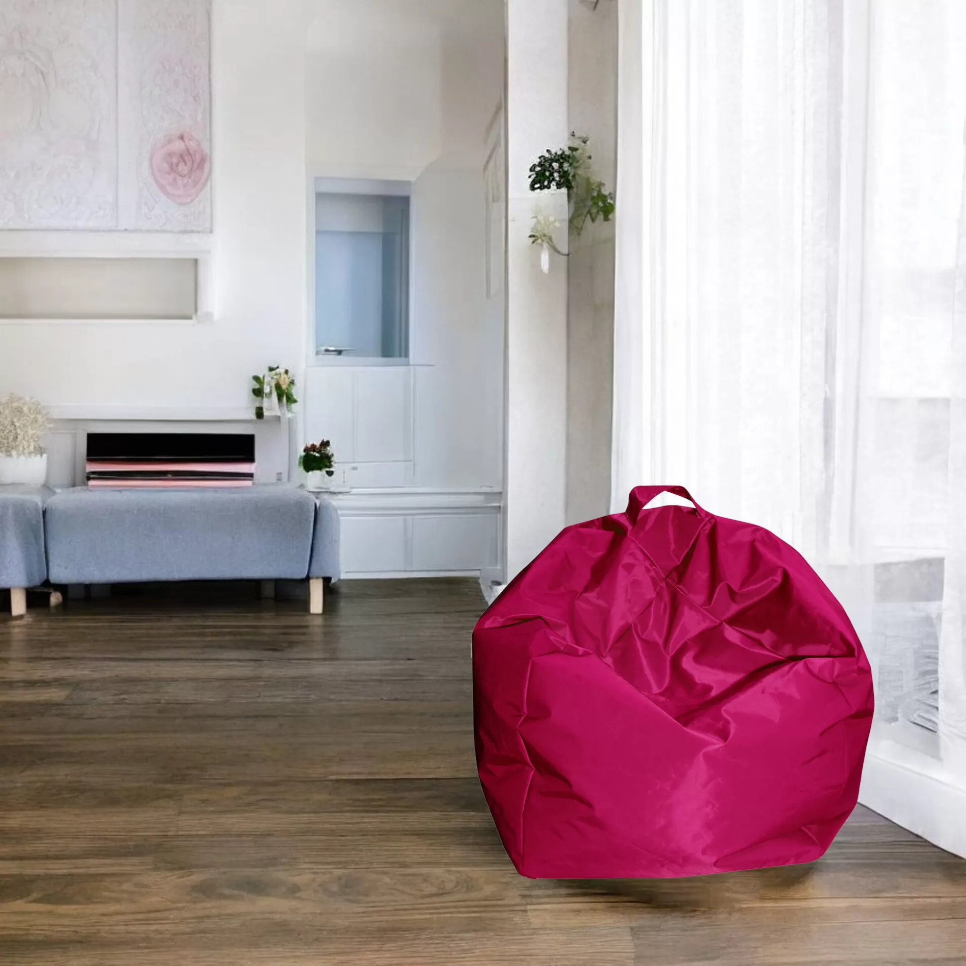 Dmora Pouf<Pouf Kalamos, 65x65 h50 cm,