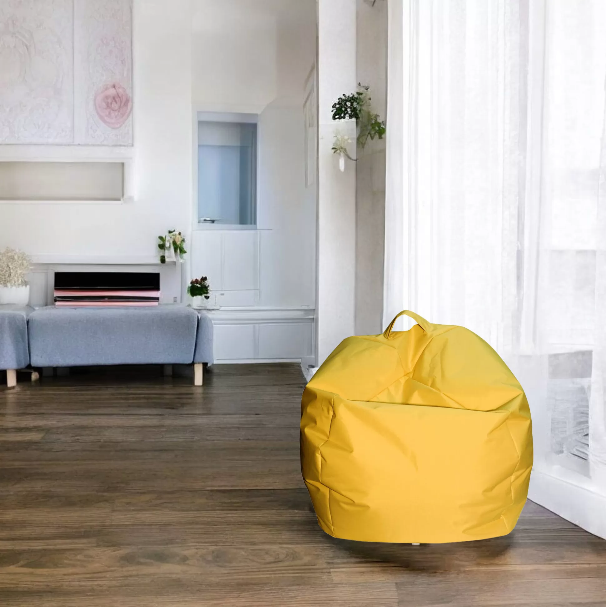 Dmora Pouf<Pouf Kalamos, 65x65 h50 cm,