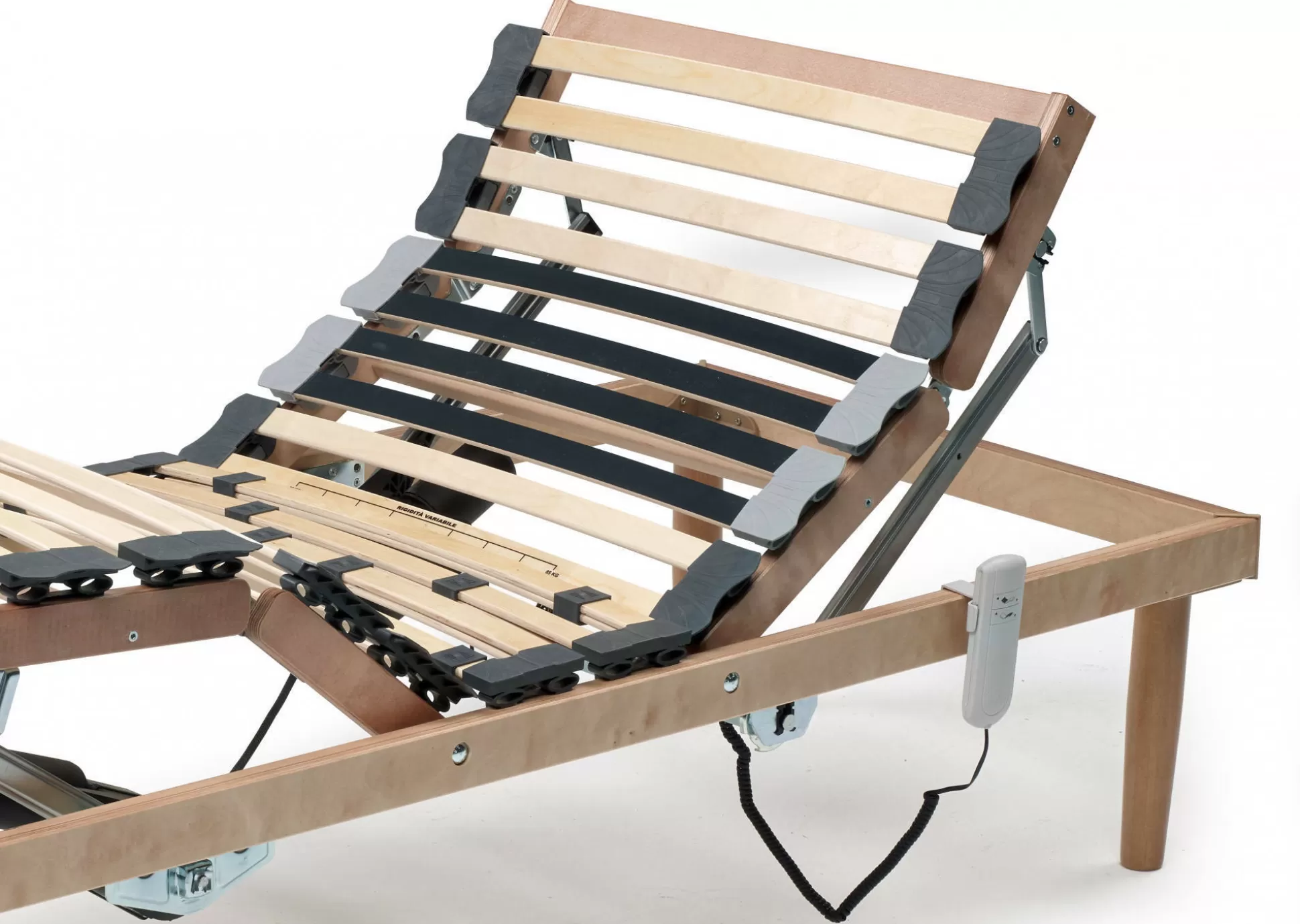 Dmora Reti Letto Singole<Rete letto singolo Arby, Rete ortopedica reclinabile motorizzata, Cm 80x190h 34