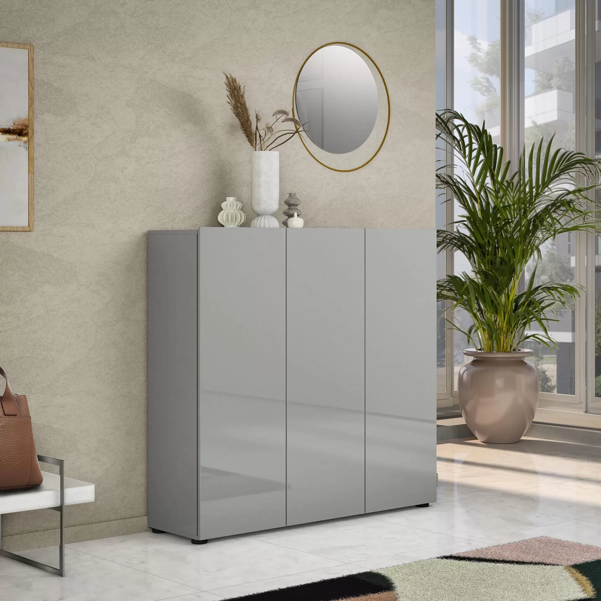 Dmora Scarpiere<Scarpiera Alcazar, 120x34h115 cm,
