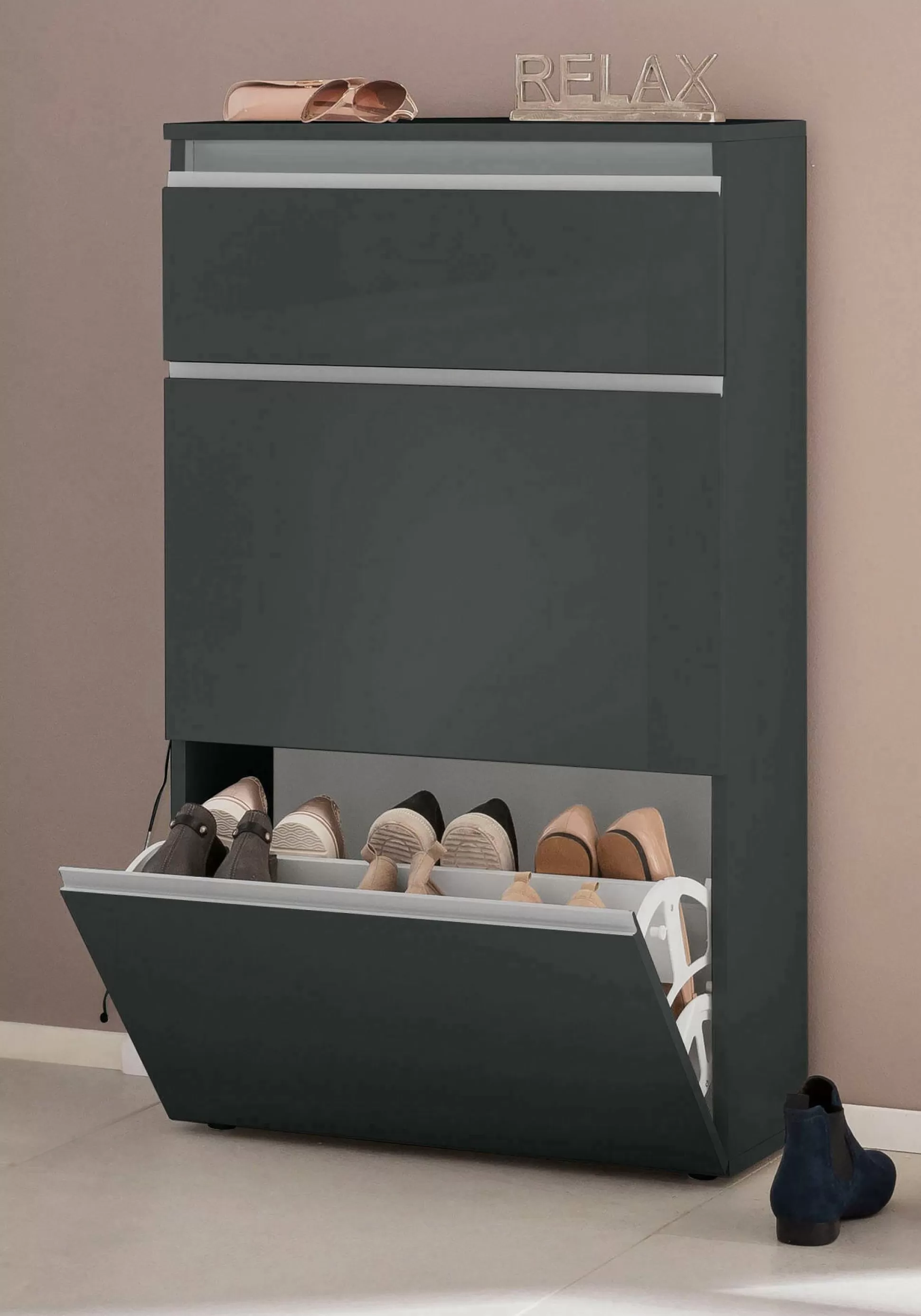 Dmora Scarpiere<Scarpiera Alejandra, cm 60x27h108,