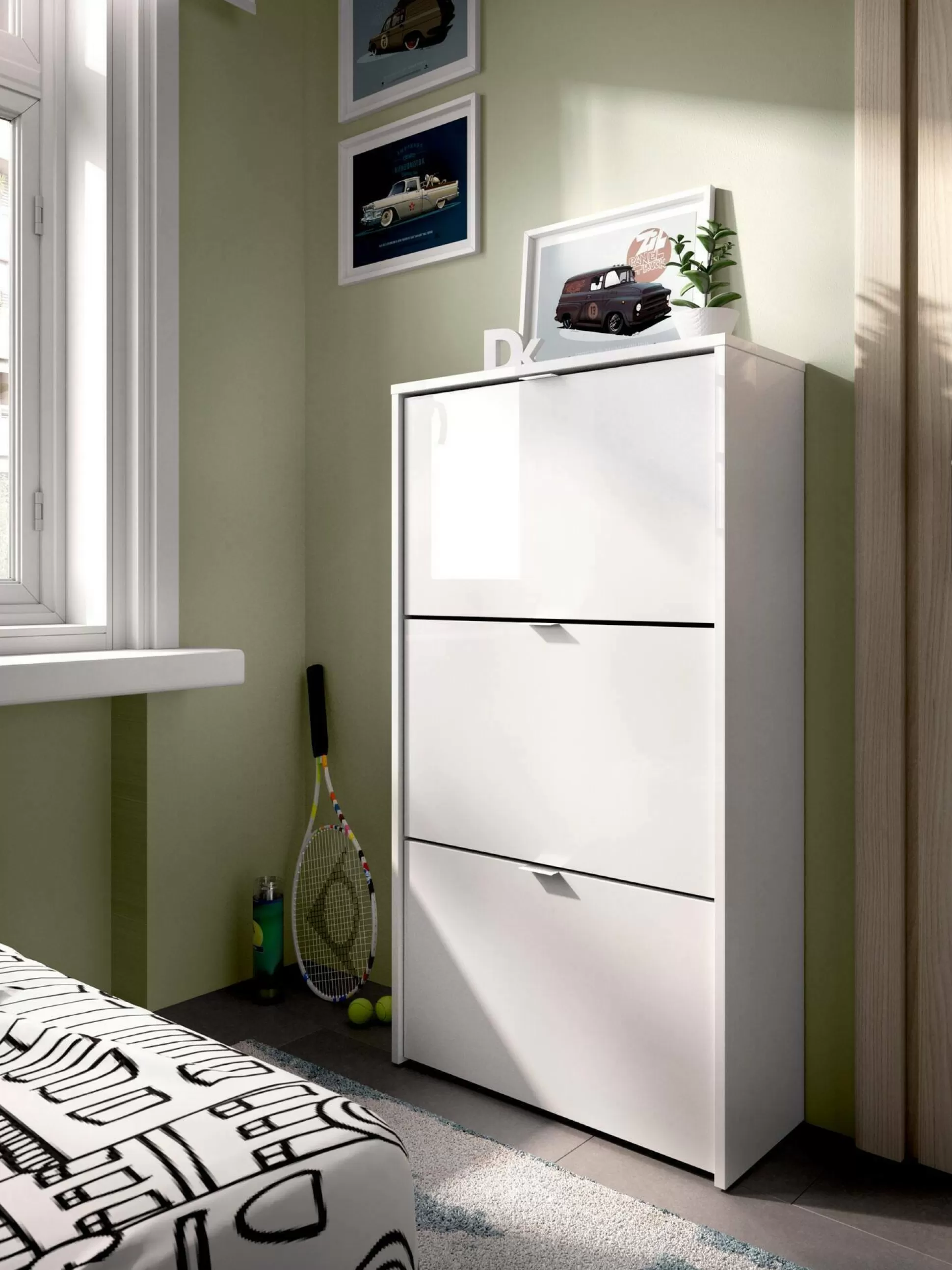 Dmora Scarpiere<Scarpiera Algoor, 61x25h113 cm,