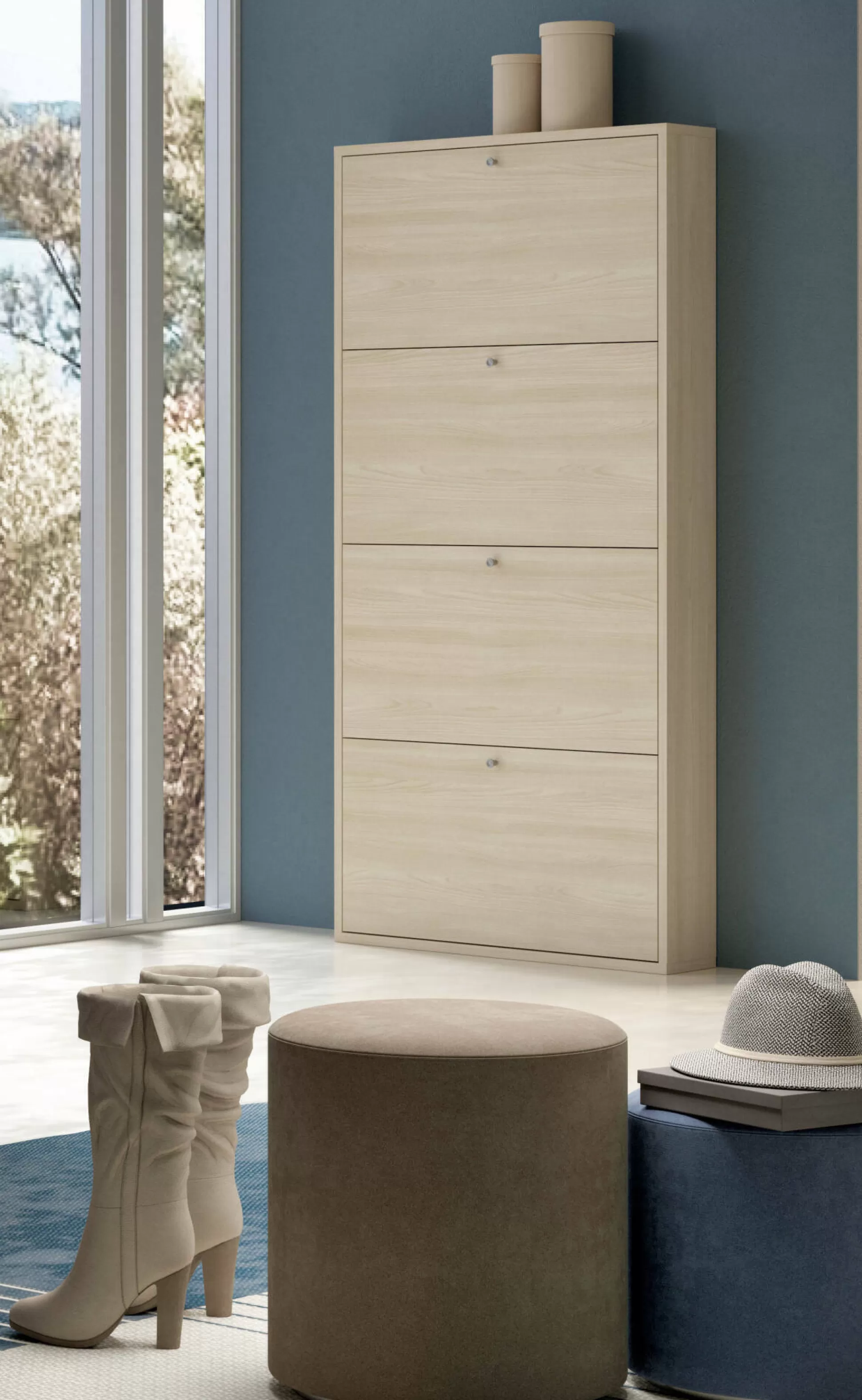 Dmora Scarpiere<Scarpiera Alika, 73x15h145 cm,