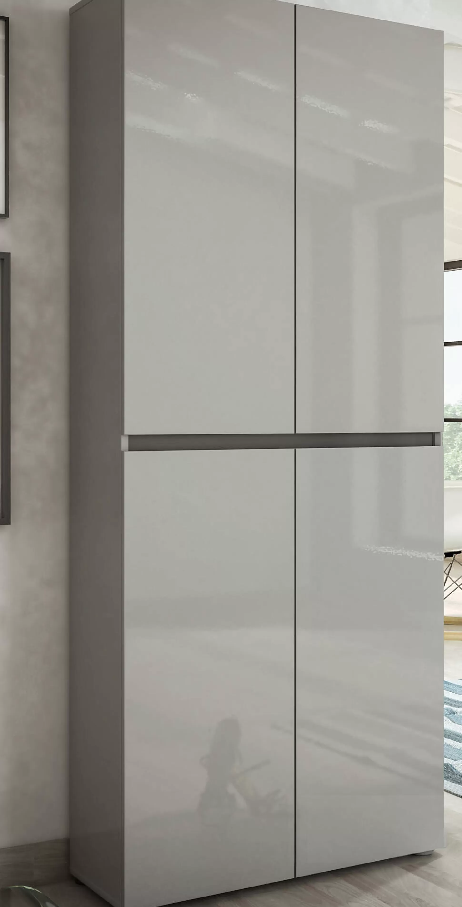 Dmora Scarpiere<Scarpiera Antaleone, 80x34h200 cm,