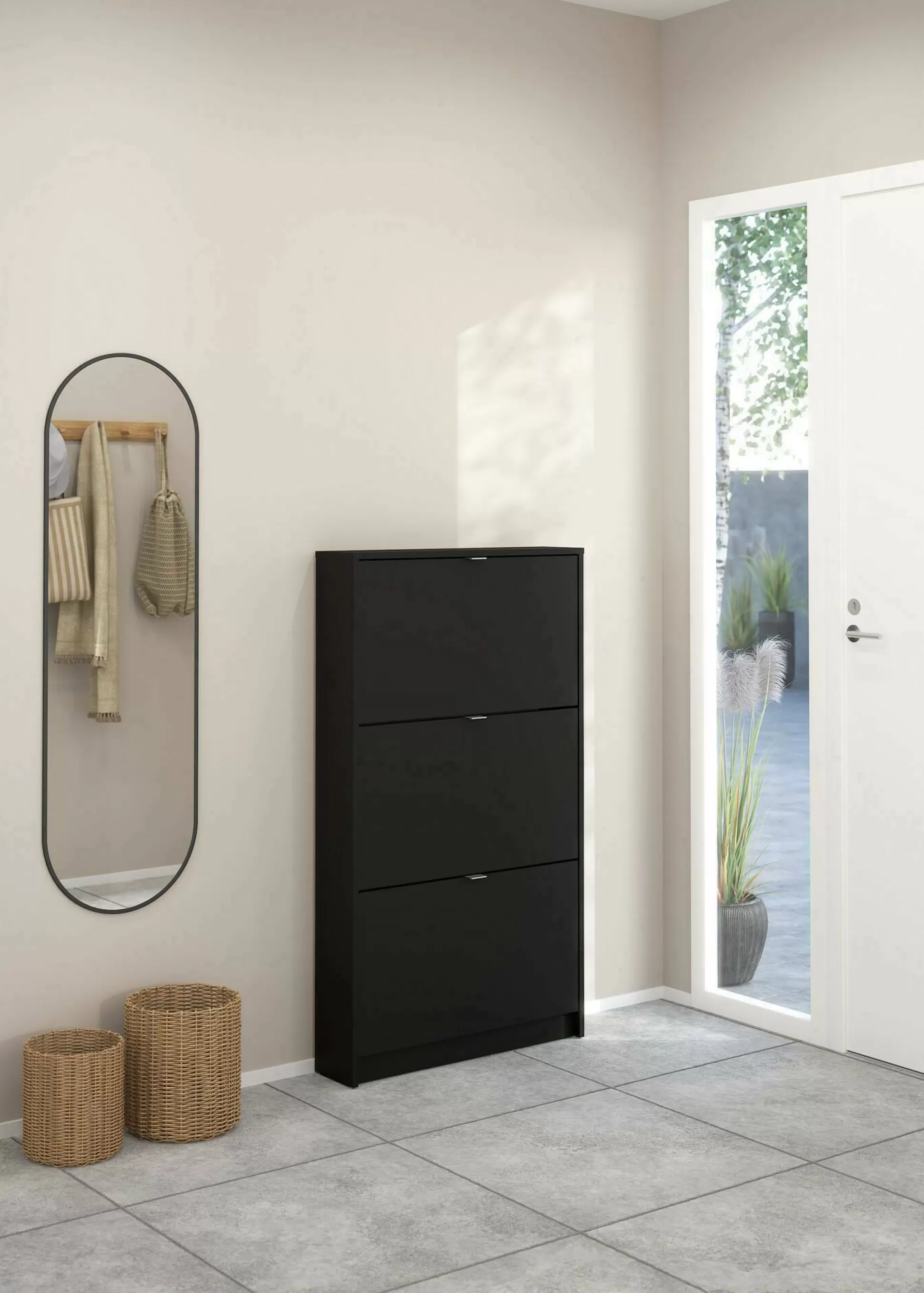 Dmora Scarpiere<Scarpiera Aran, 70x17 h124 cm,