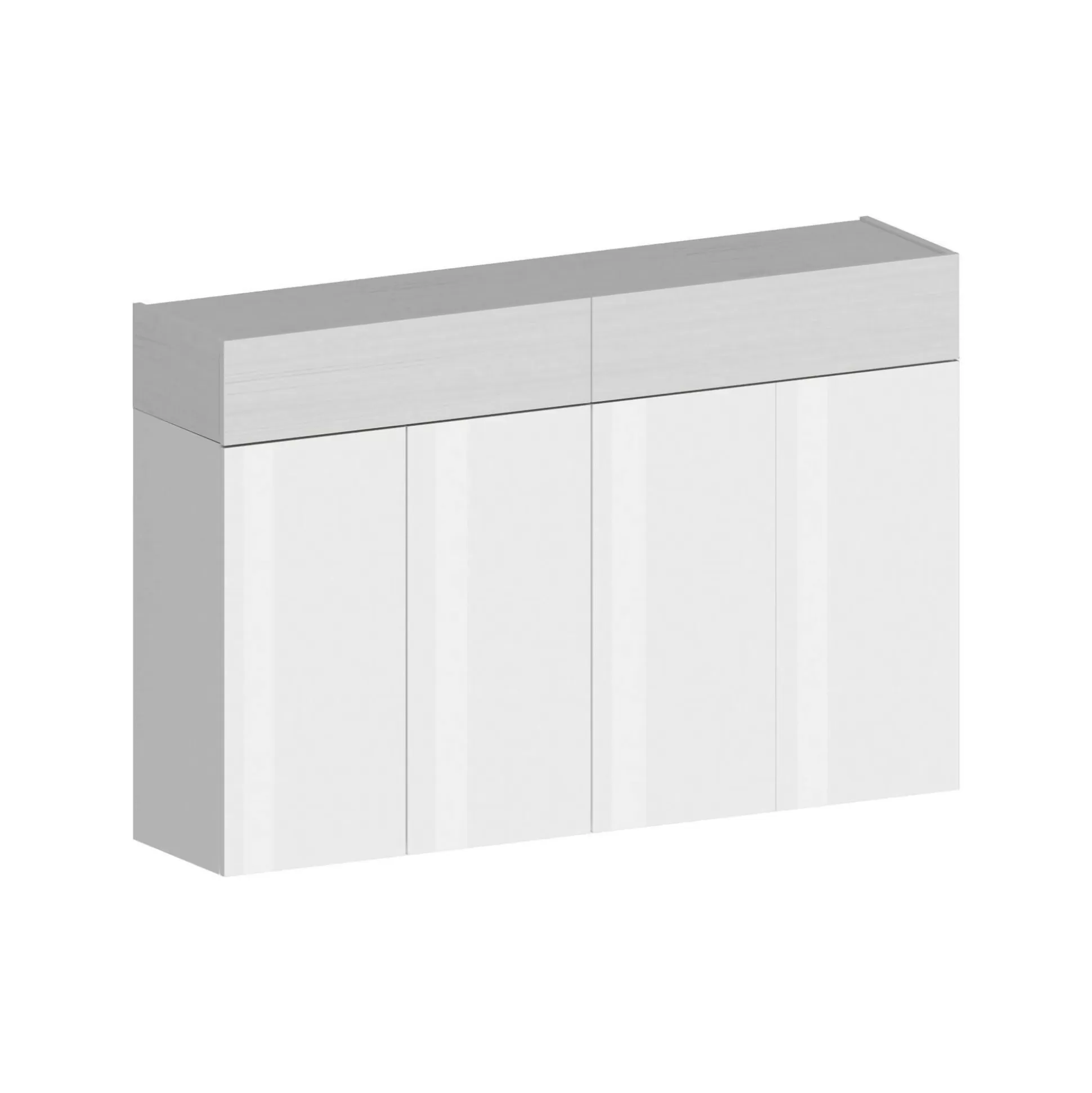 Dmora Scarpiere<Scarpiera Are, 154x38h100 cm, effetto larice
