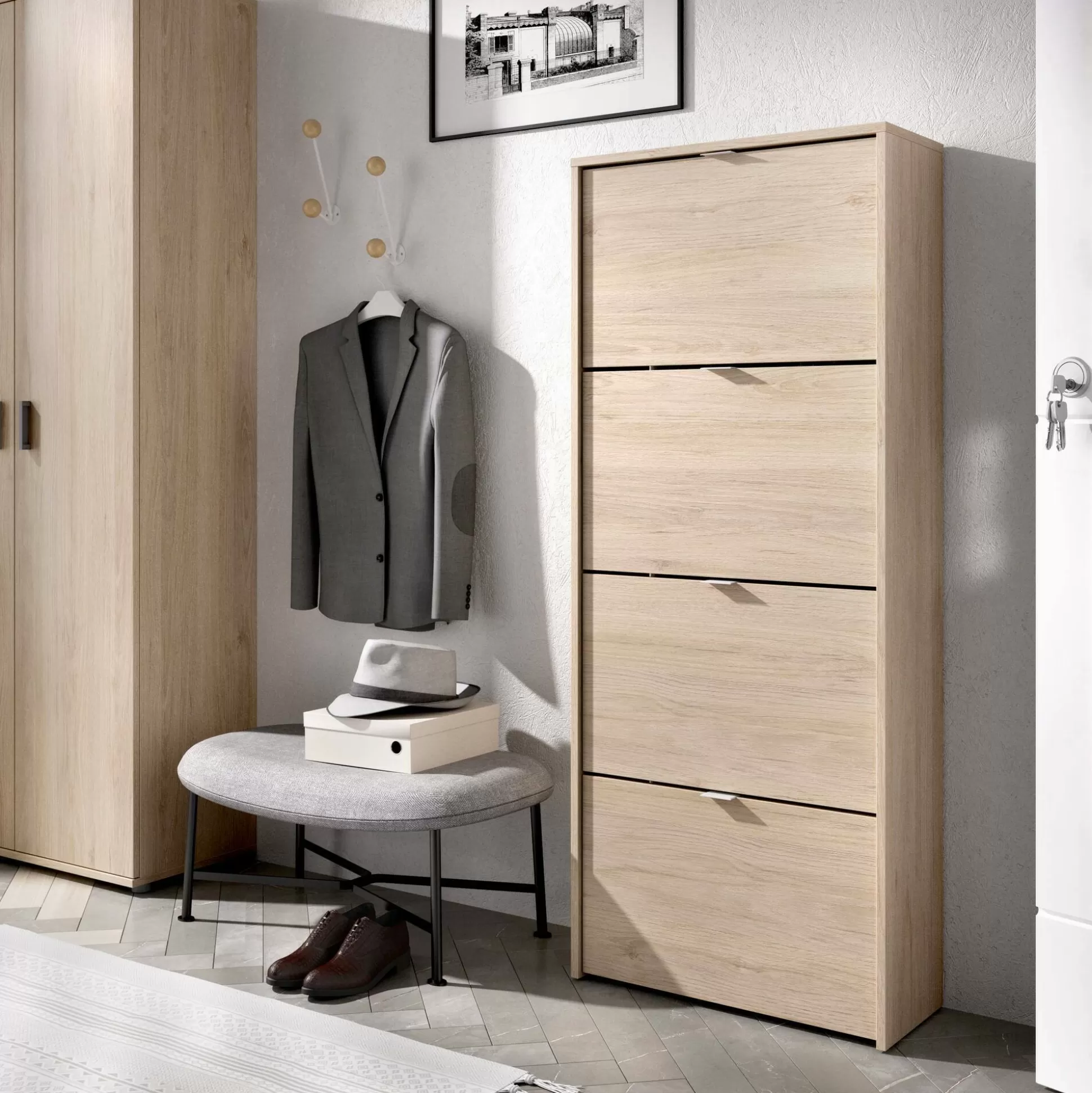 Dmora Scarpiere<Scarpiera Arsa, 61x25h149 cm,