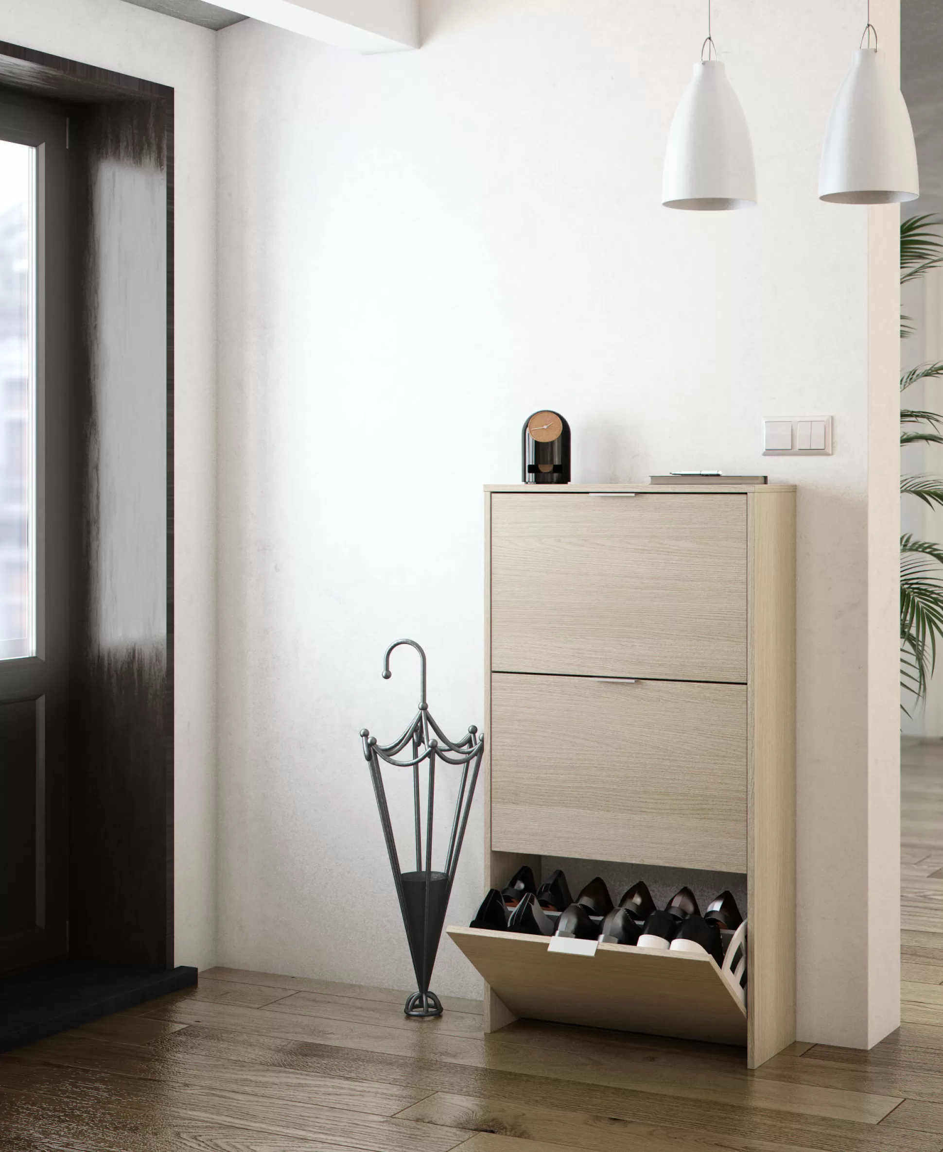 Dmora Scarpiere<Scarpiera Asca, 70x17h180 cm,