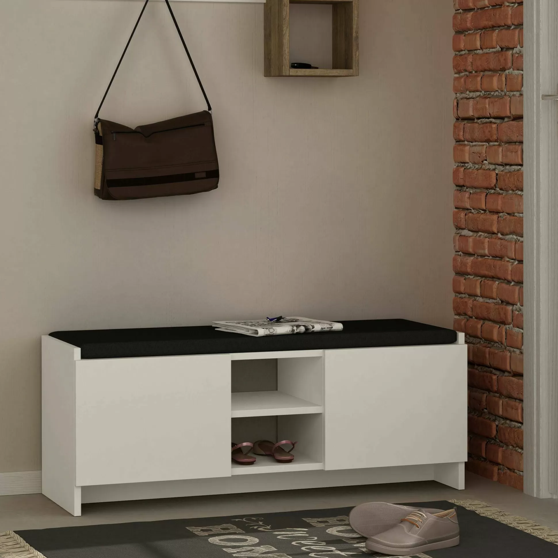 Dmora Scarpiere<Scarpiera Axar, 110x37h43 cm,