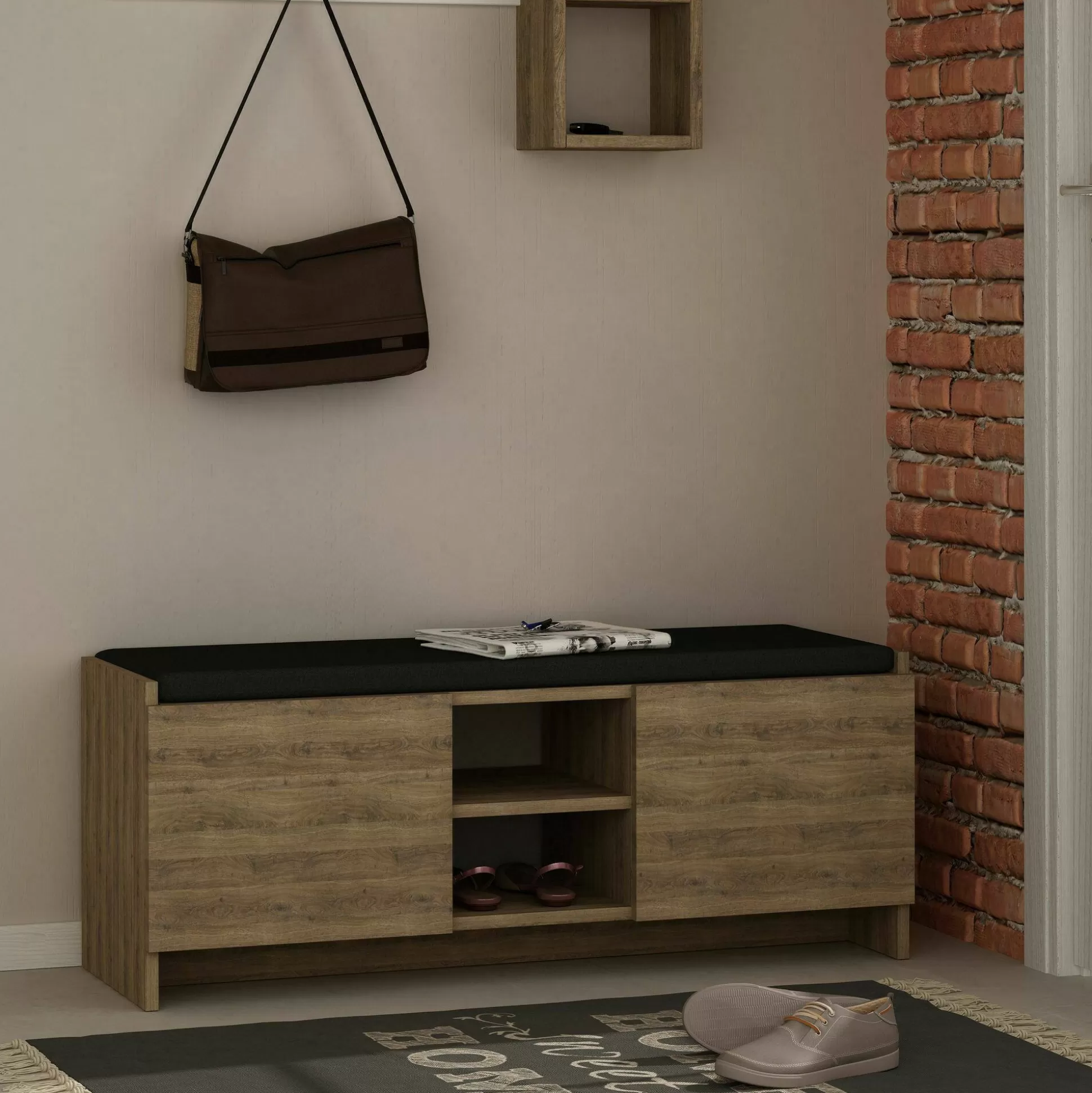 Dmora Scarpiere<Scarpiera Axar, 110x37h43 cm,