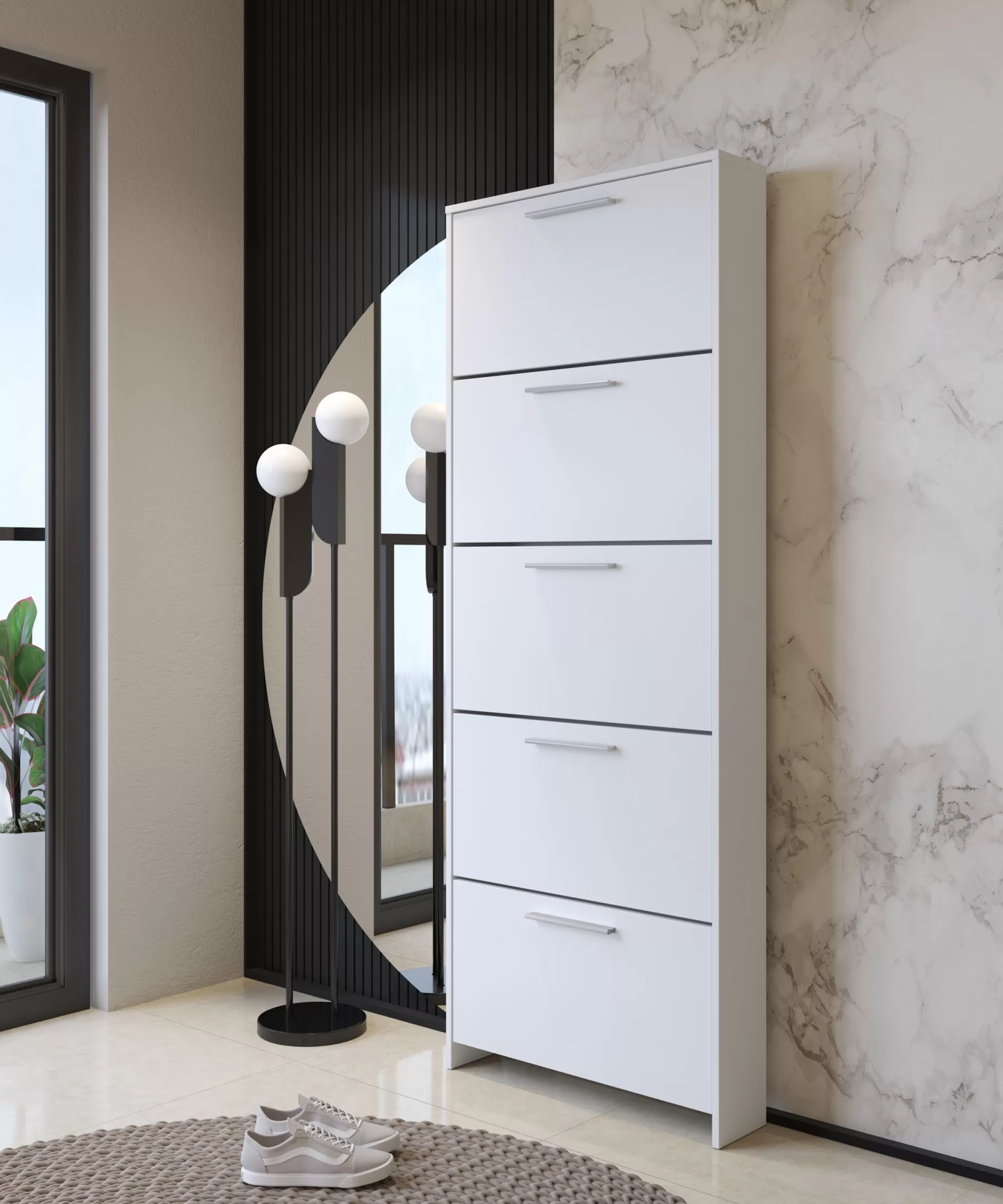 Dmora Scarpiere<Scarpiera Dabakumo, 69x17h187 cm,