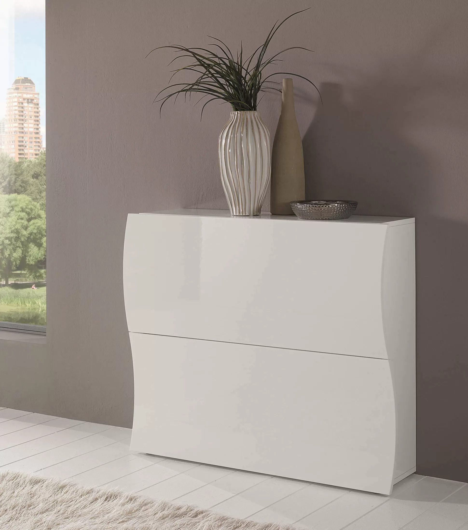 Dmora Scarpiere<Scarpiera Dabayom, cm 101x27h82,