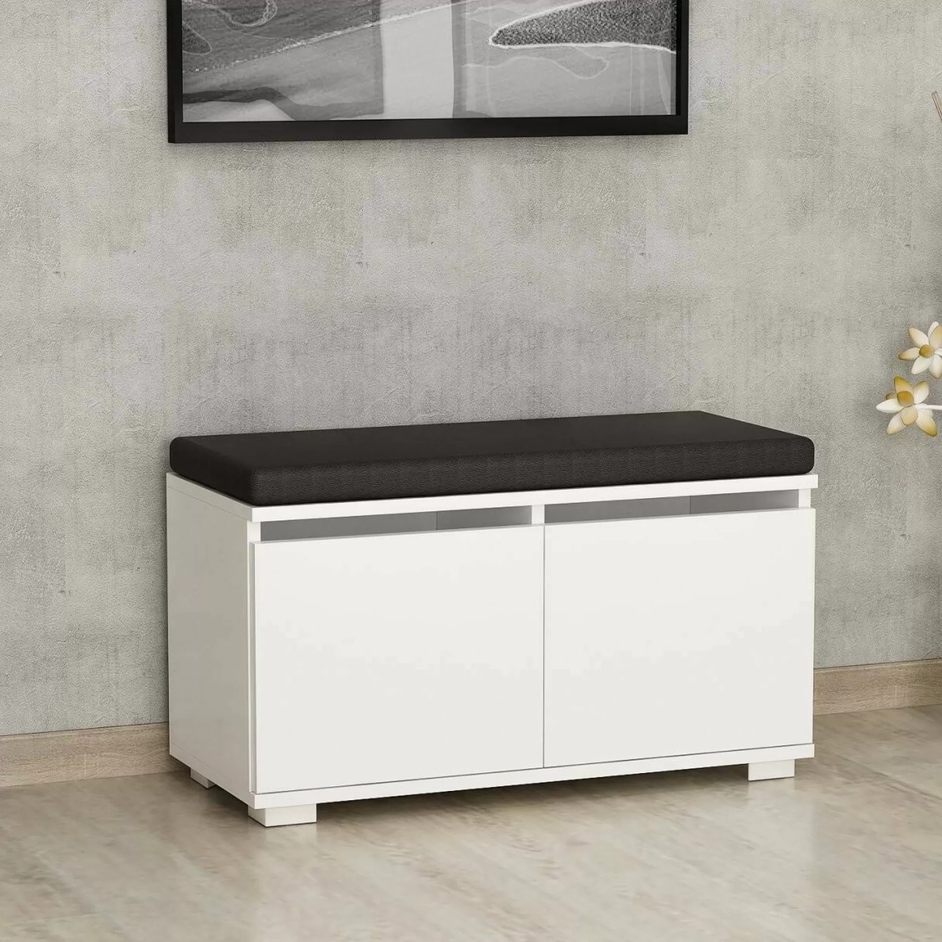 Dmora Scarpiere<Scarpiera Delphin, 80x35 h42 cm,