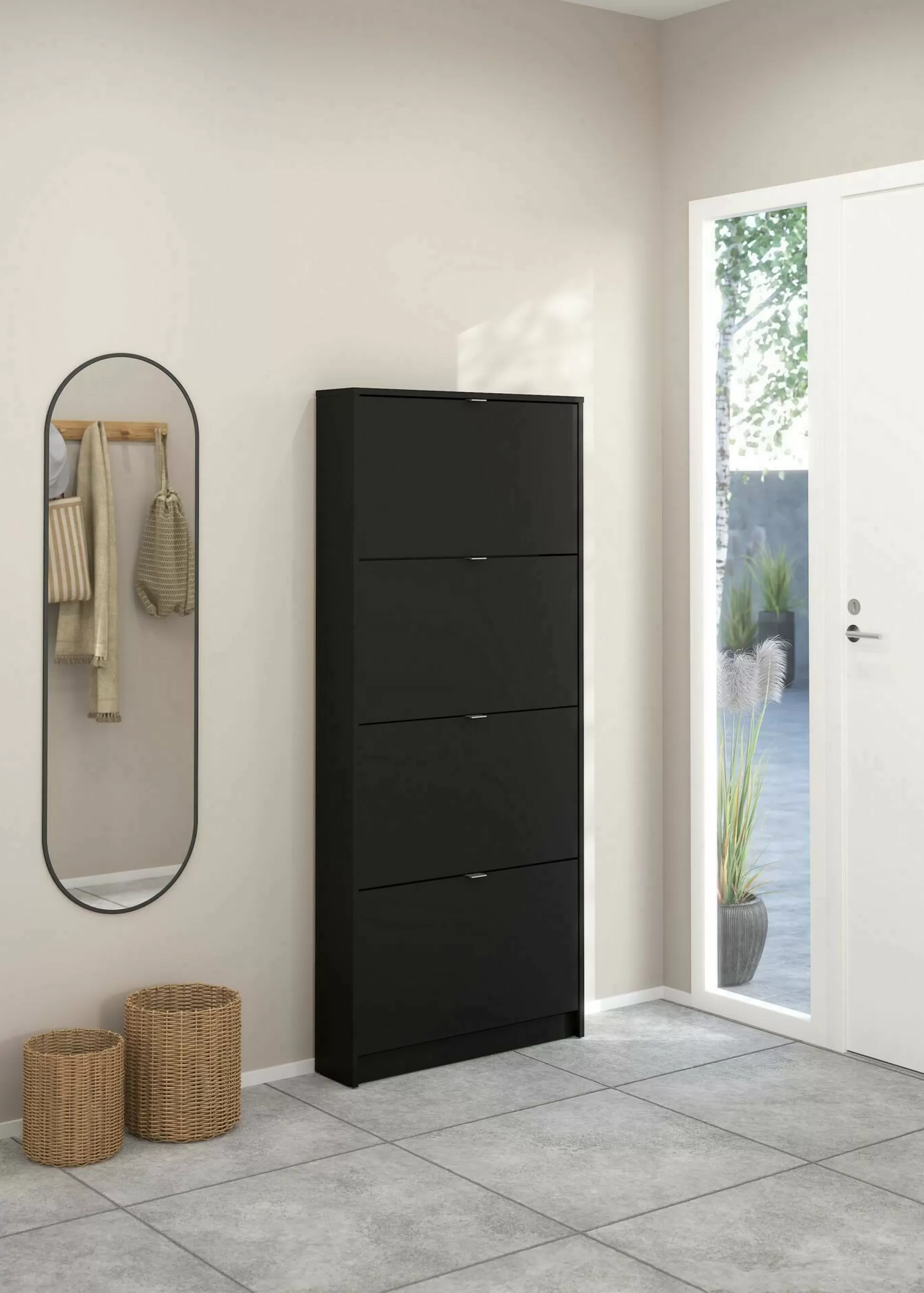 Dmora Scarpiere<Scarpiera Desideria, 70x17 h162 cm,
