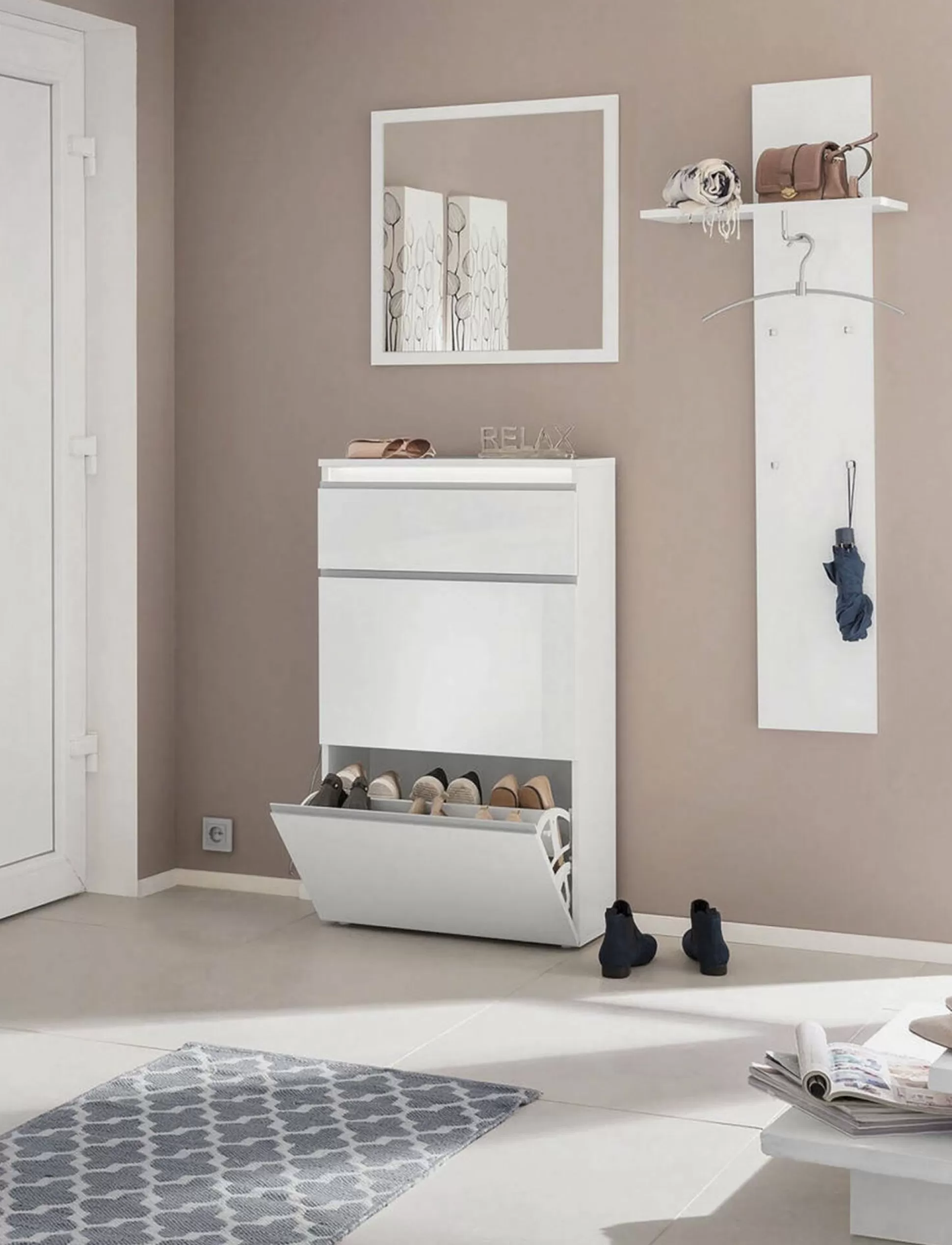 Dmora Scarpiere<Scarpiera Dlogarz, cm 60x27h108,