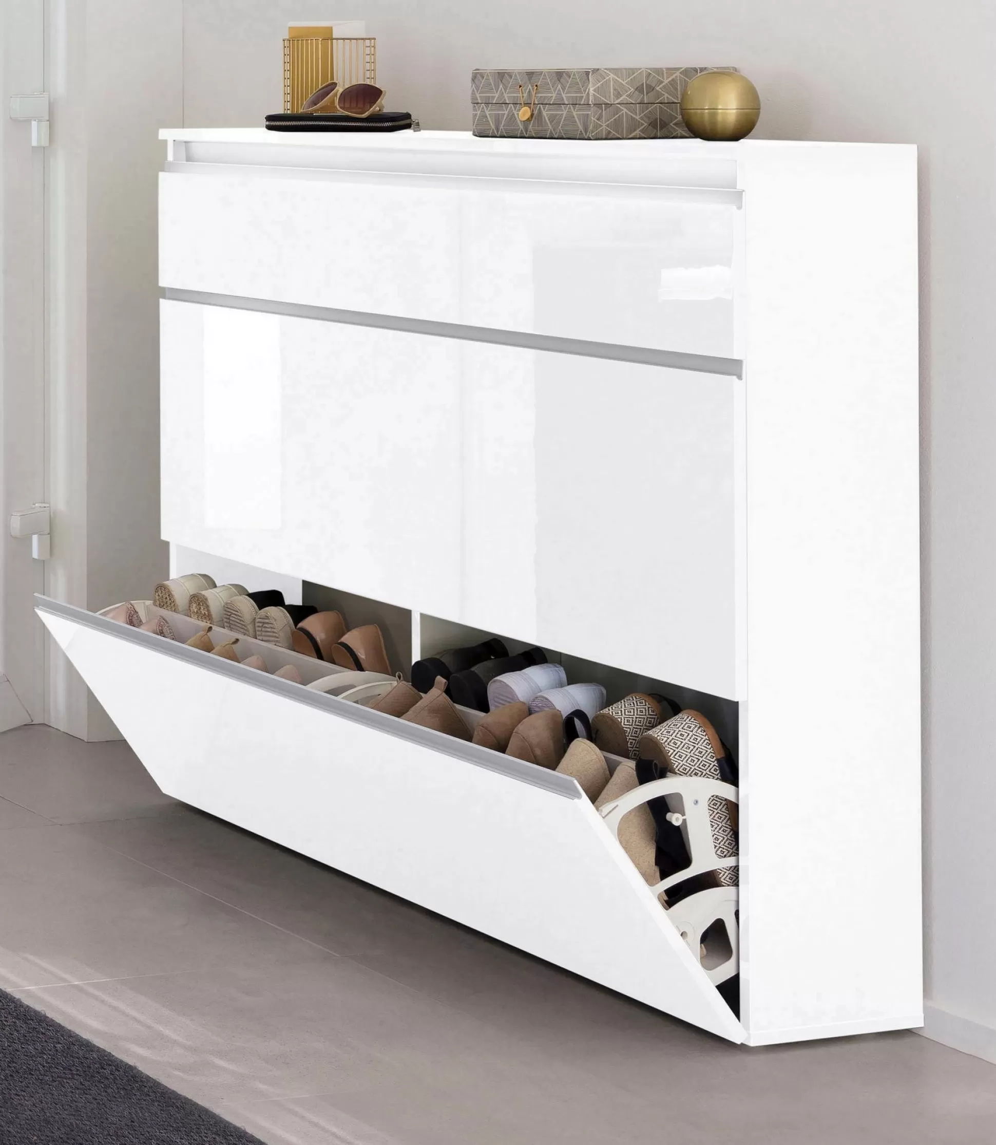 Dmora Scarpiere<Scarpiera Dlukak, cm 120x27h108,