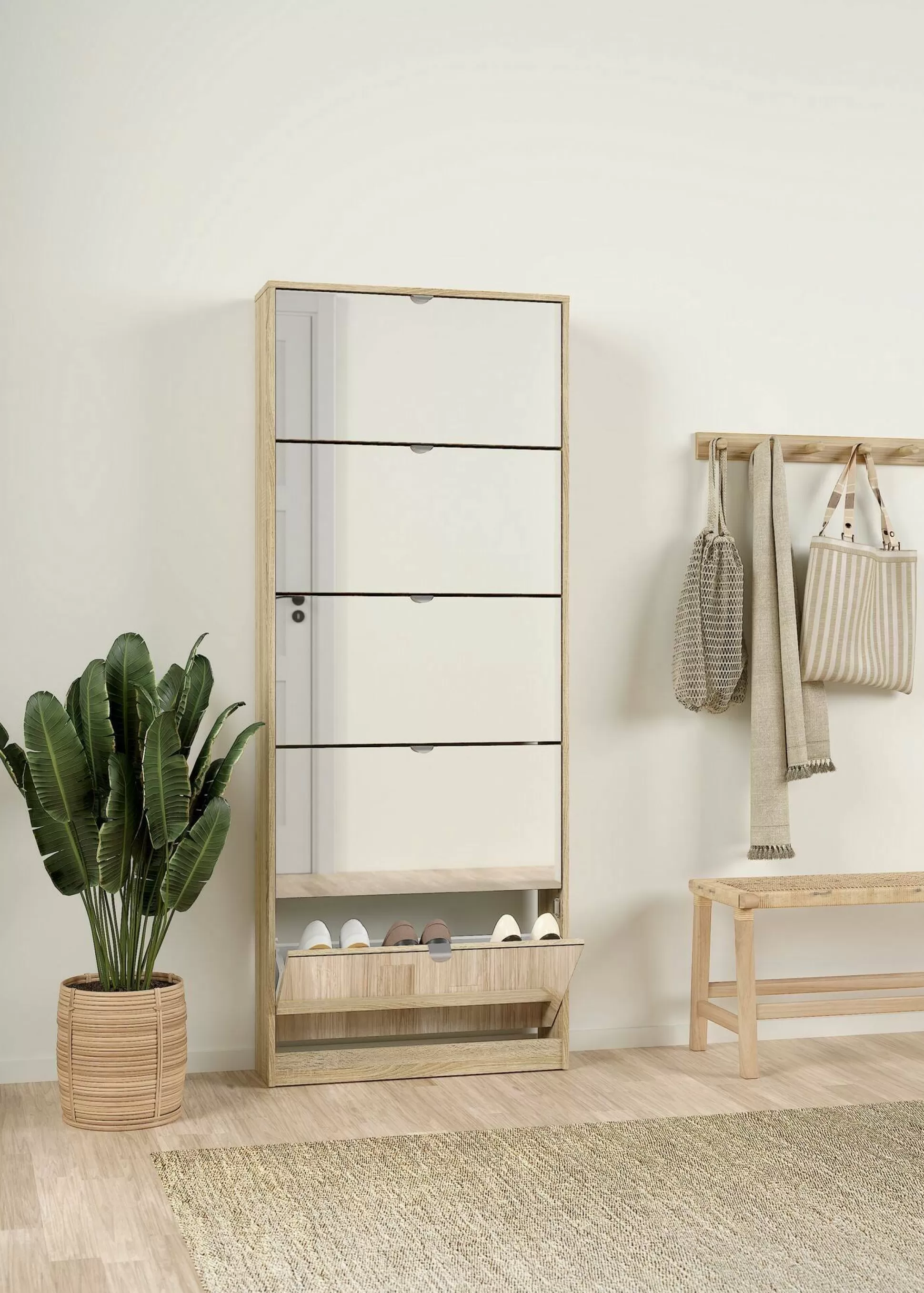 Dmora Scarpiere<Scarpiera Dtoniol, 71x20 h182 cm,