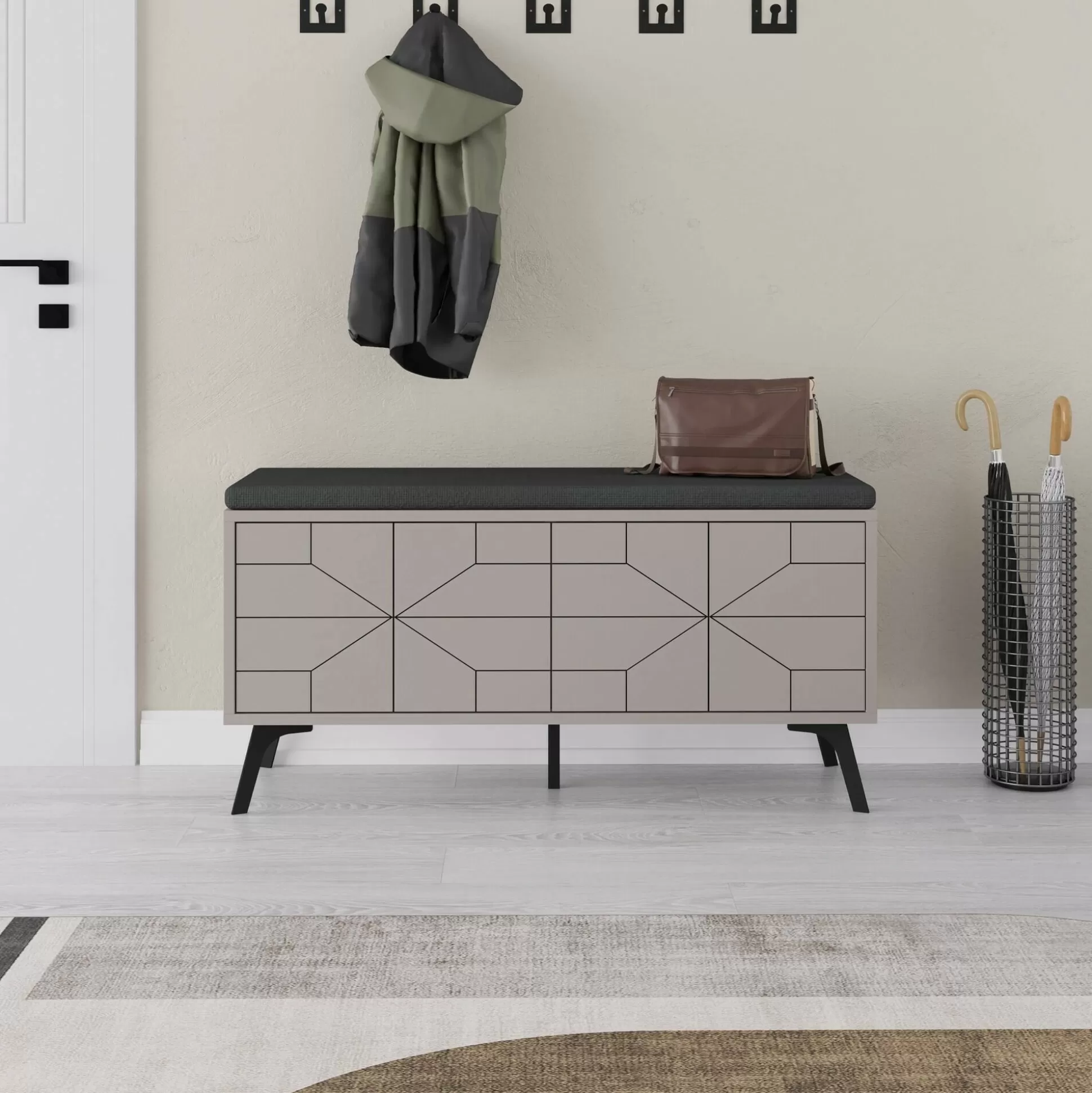 Dmora Scarpiere<Scarpiera Dvlhov, 107x35 h55 cm,