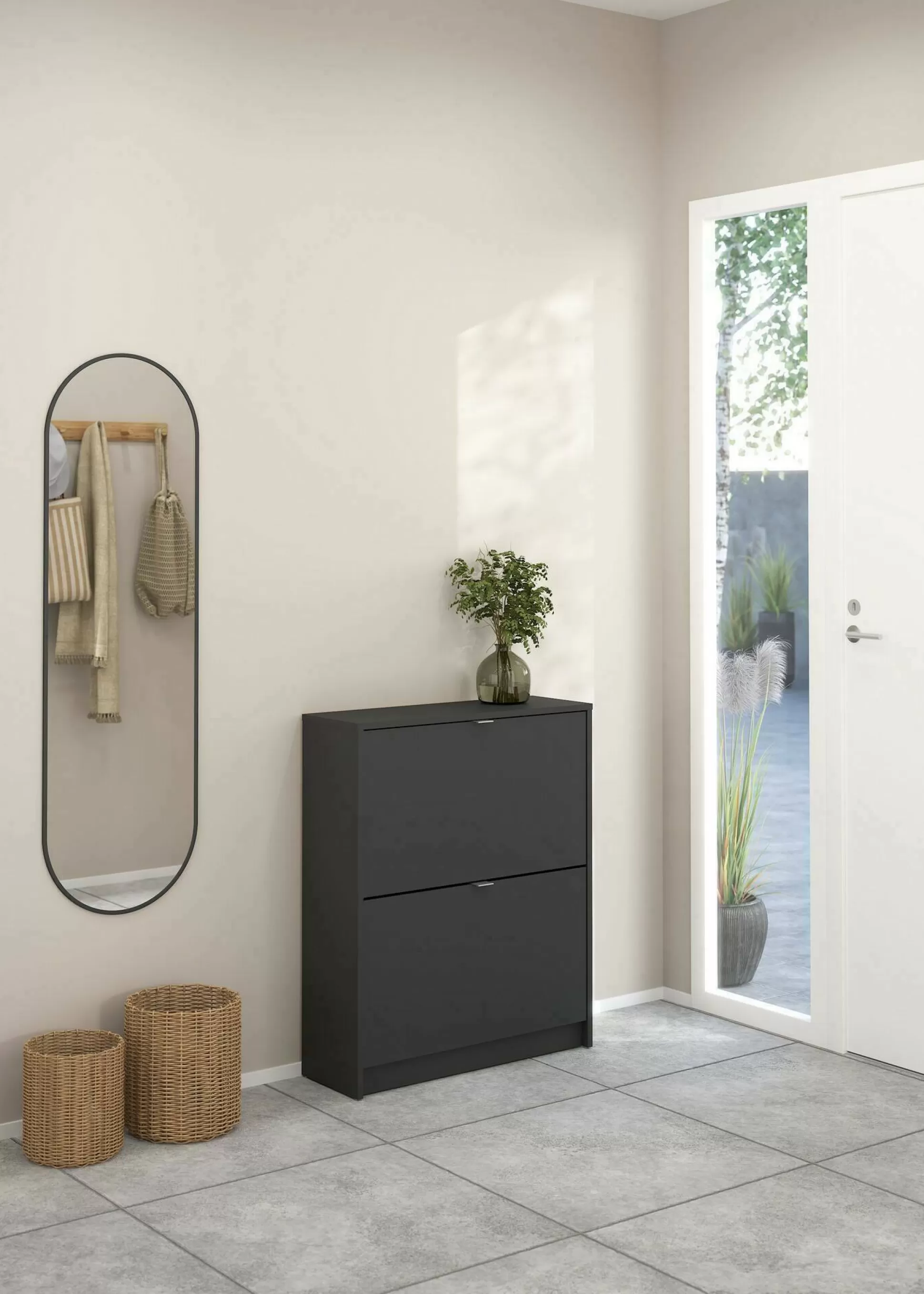 Dmora Scarpiere<Scarpiera Larry, 24x70 h85 cm,