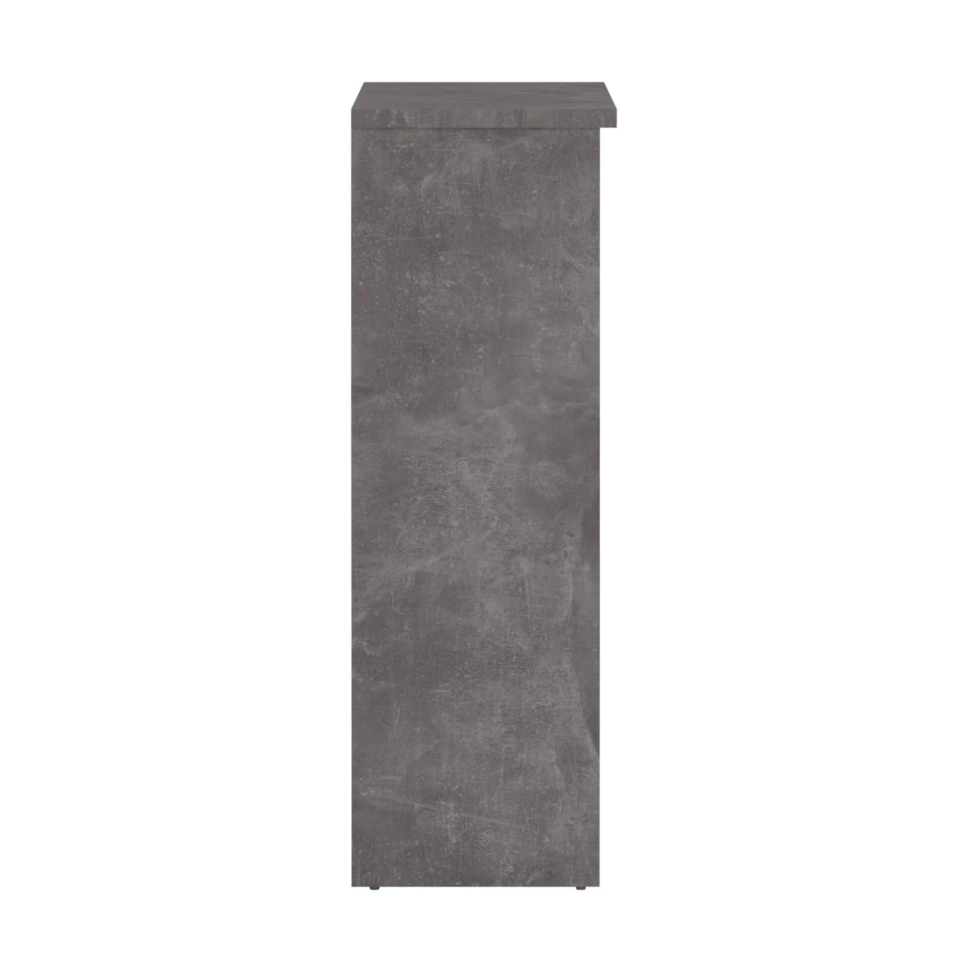 Dmora Scarpiere<Scarpiera Maxime, Mobile portascarpe, Armadio da ingresso multiuso, Mobiletto per calzature, 32x109 h93 cm, Cemento e Bianco