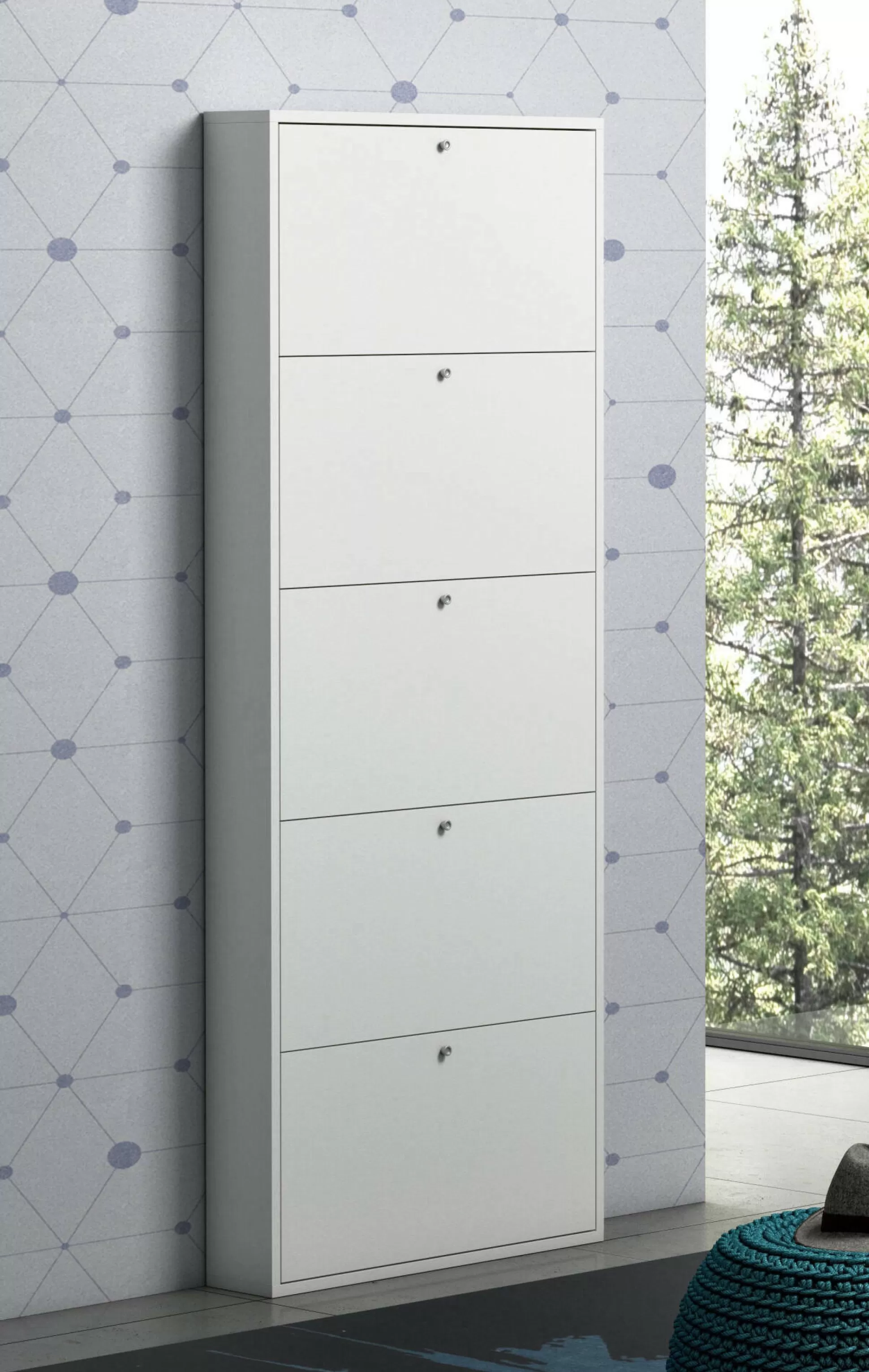 Dmora Scarpiere<Scarpiera Quiel, 73x15h180 cm,