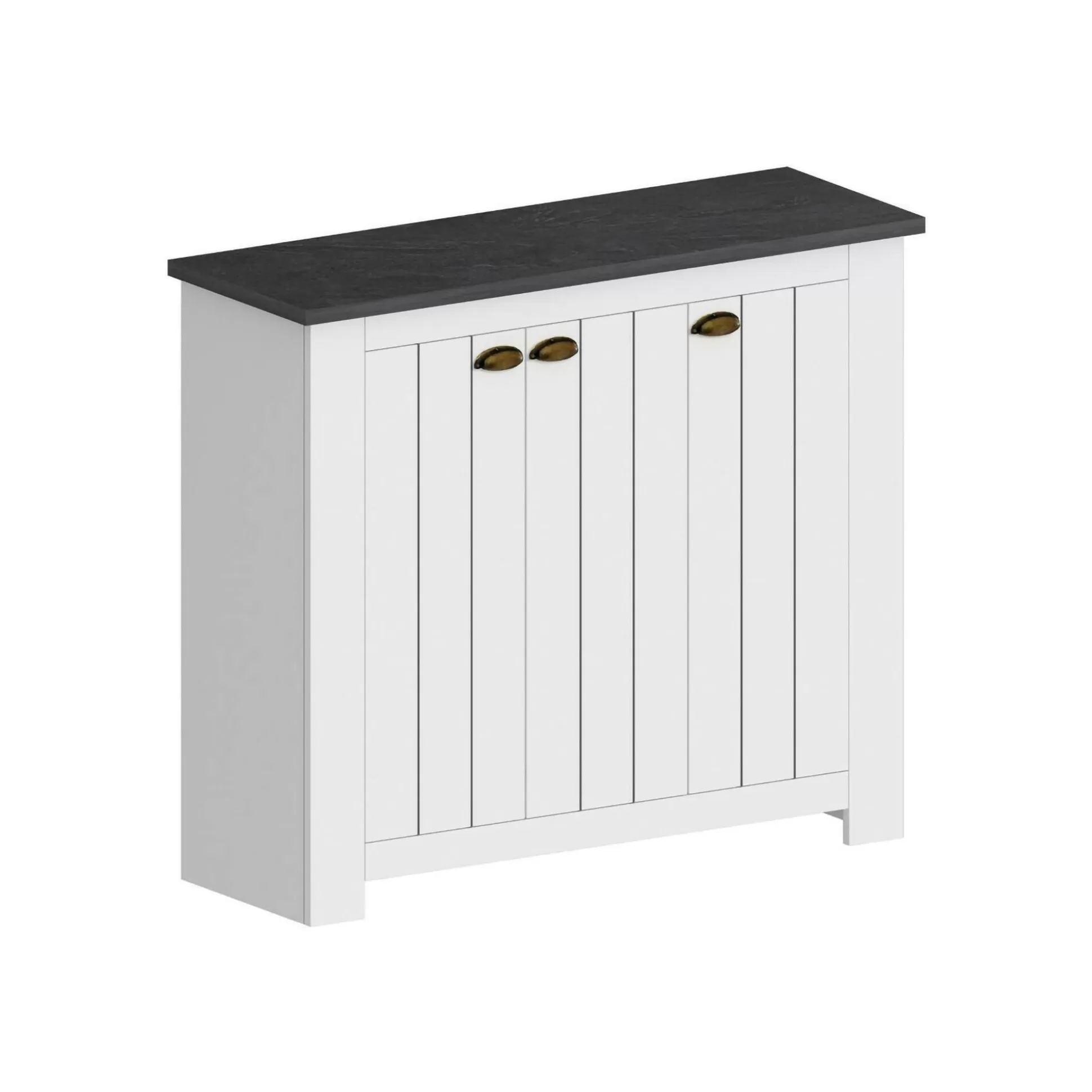 Dmora Scarpiere<Scarpiera Seprio, 114x42h100 cm, Bianco e