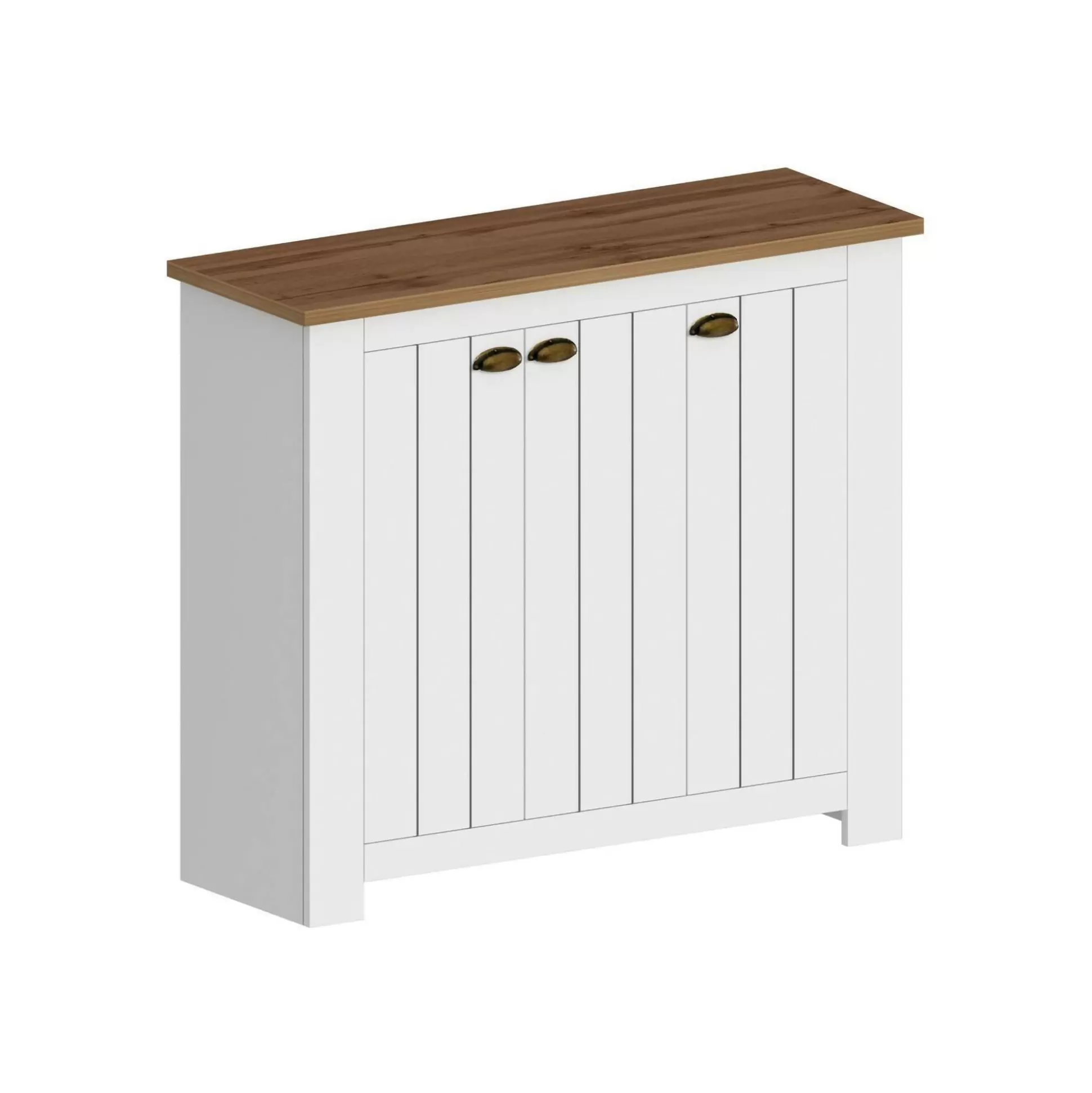 Dmora Scarpiere<Scarpiera Seprio, 114x42h100 cm, Bianco e