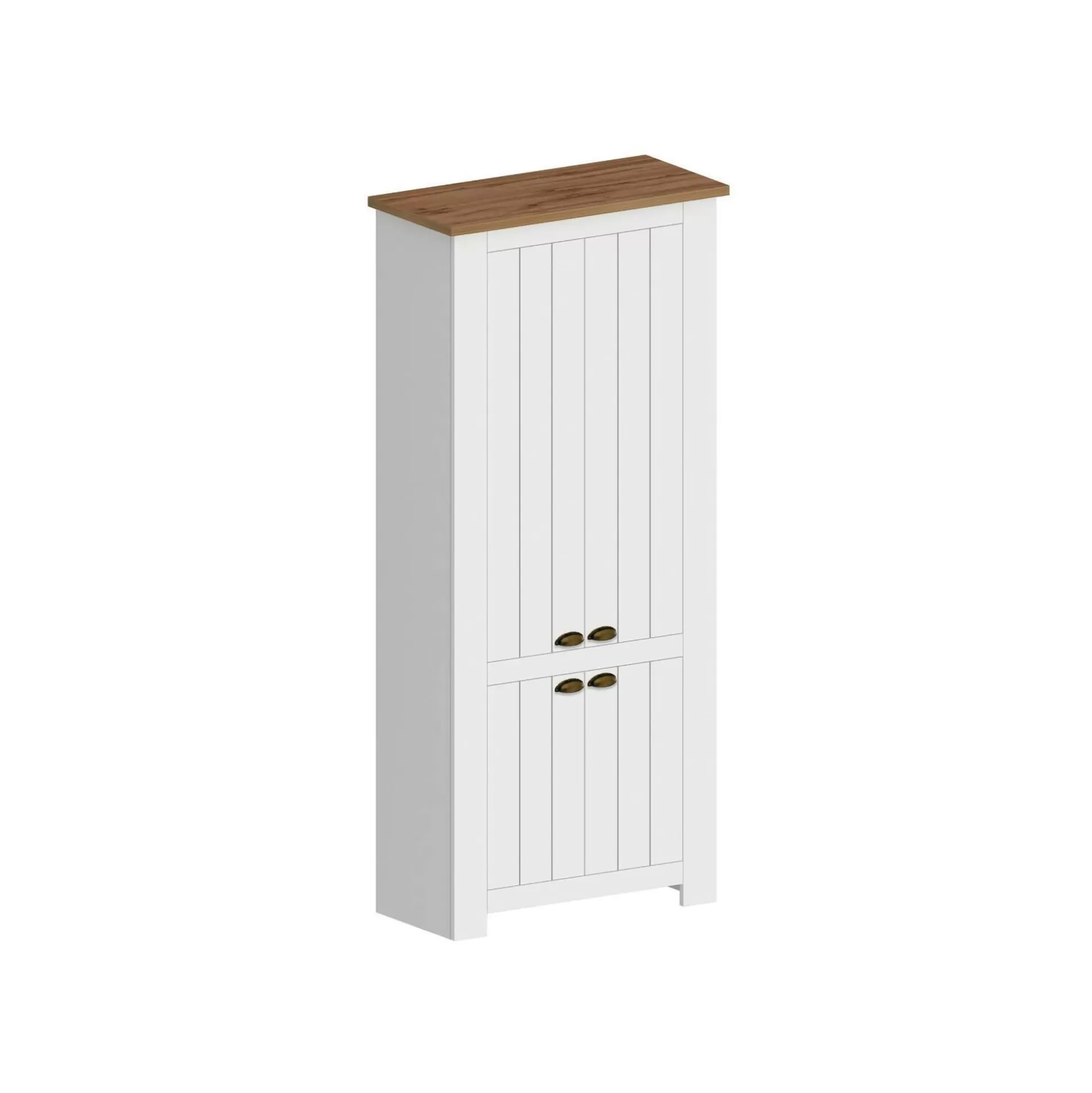 Dmora Scarpiere<Scarpiera Shirley, 84x42h200 cm, Bianco e