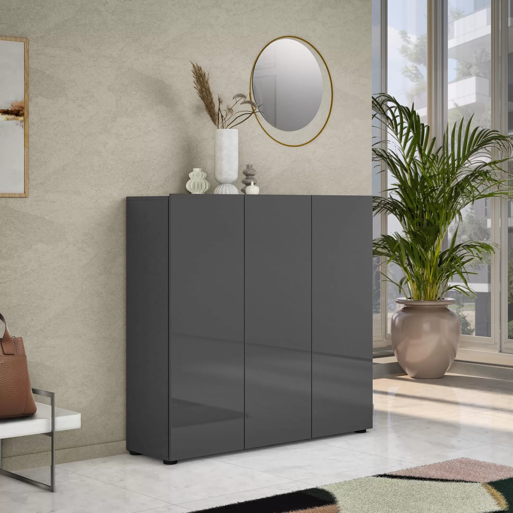Dmora Scarpiere<Scarpiera Stamira, 120x34h115 cm,