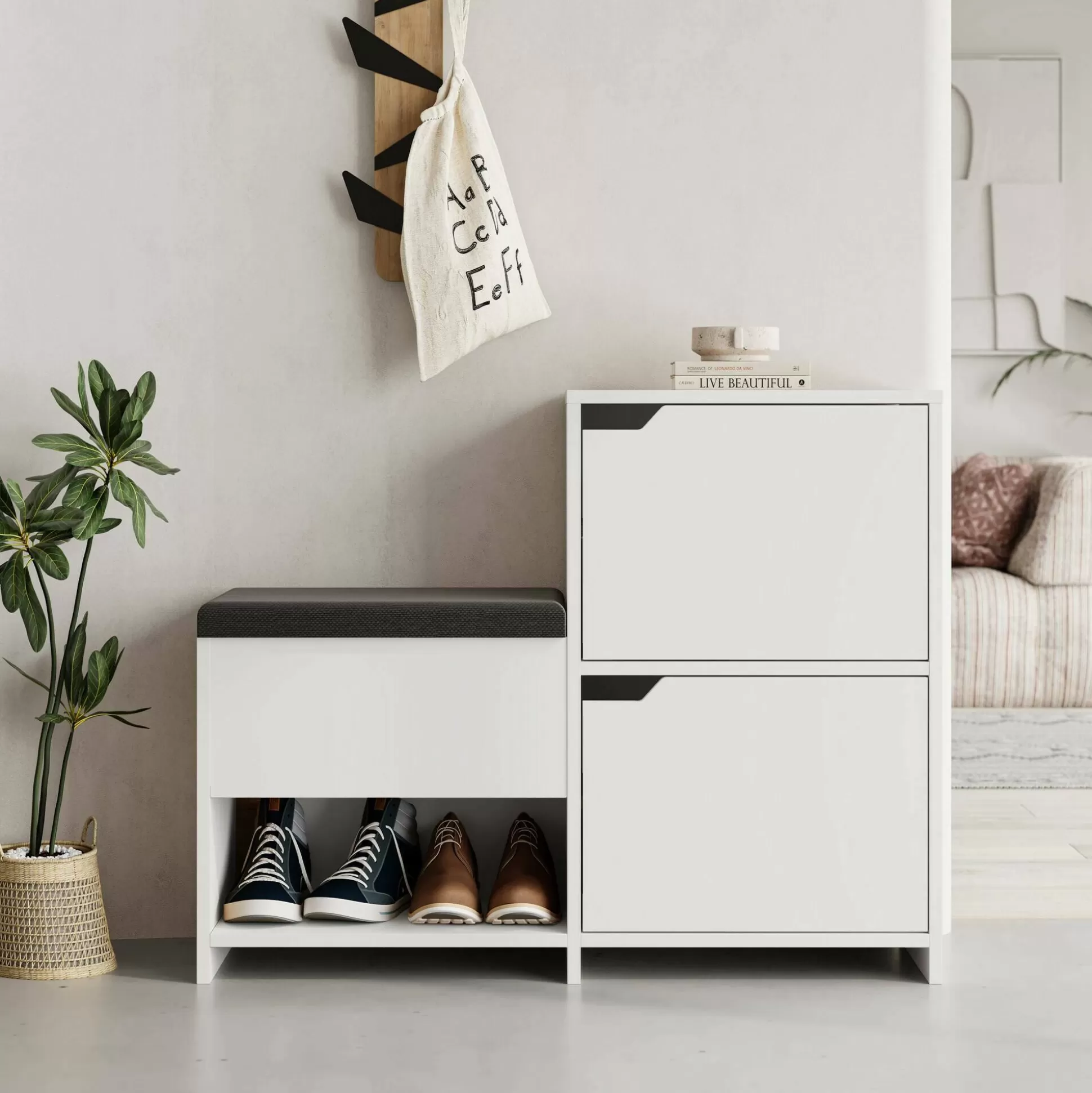 Dmora Scarpiere<Scarpiera Tokage, 102x36 h81 cm,
