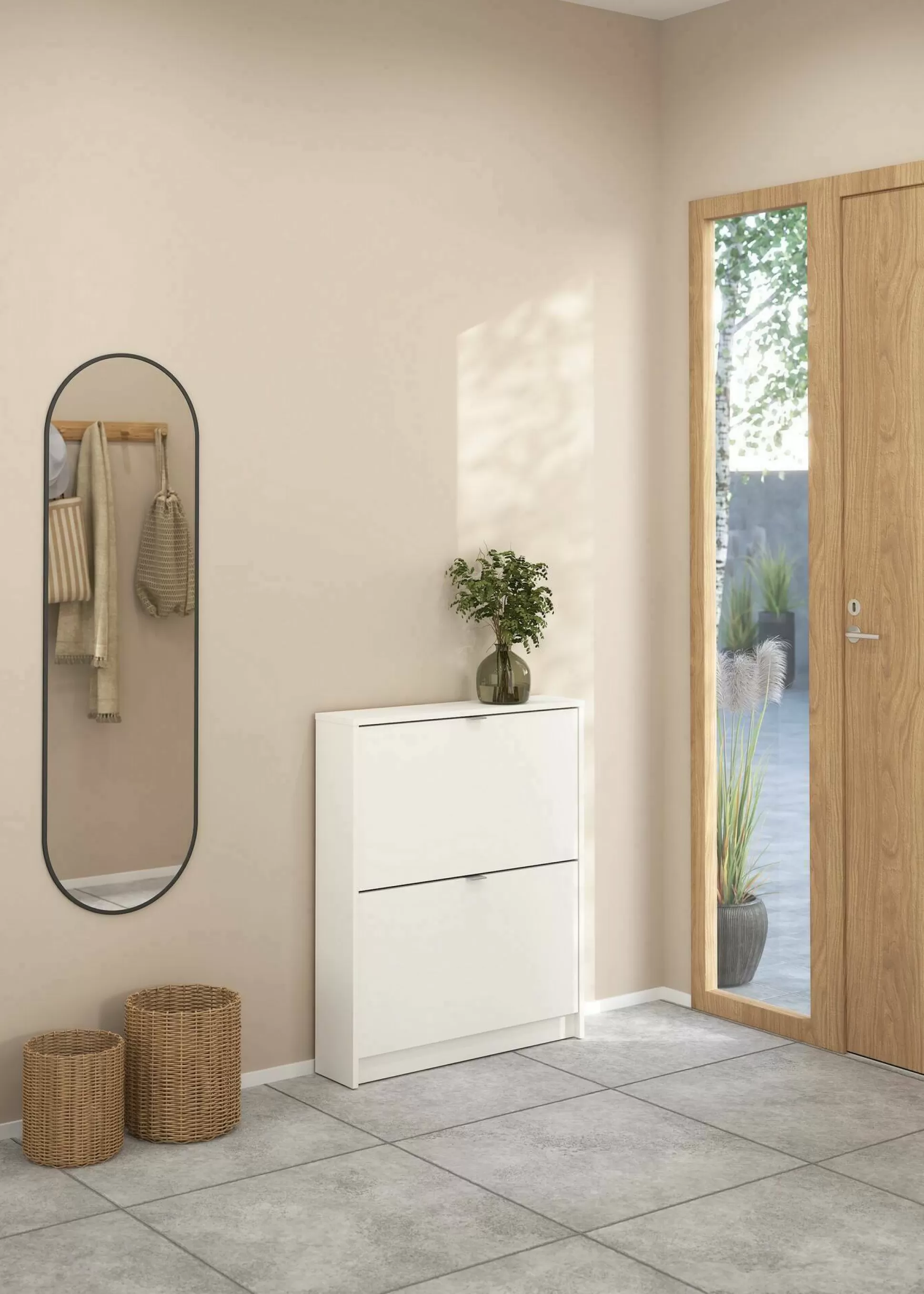 Dmora Scarpiere<Scarpiera Turchese, 70x17 h85 cm,