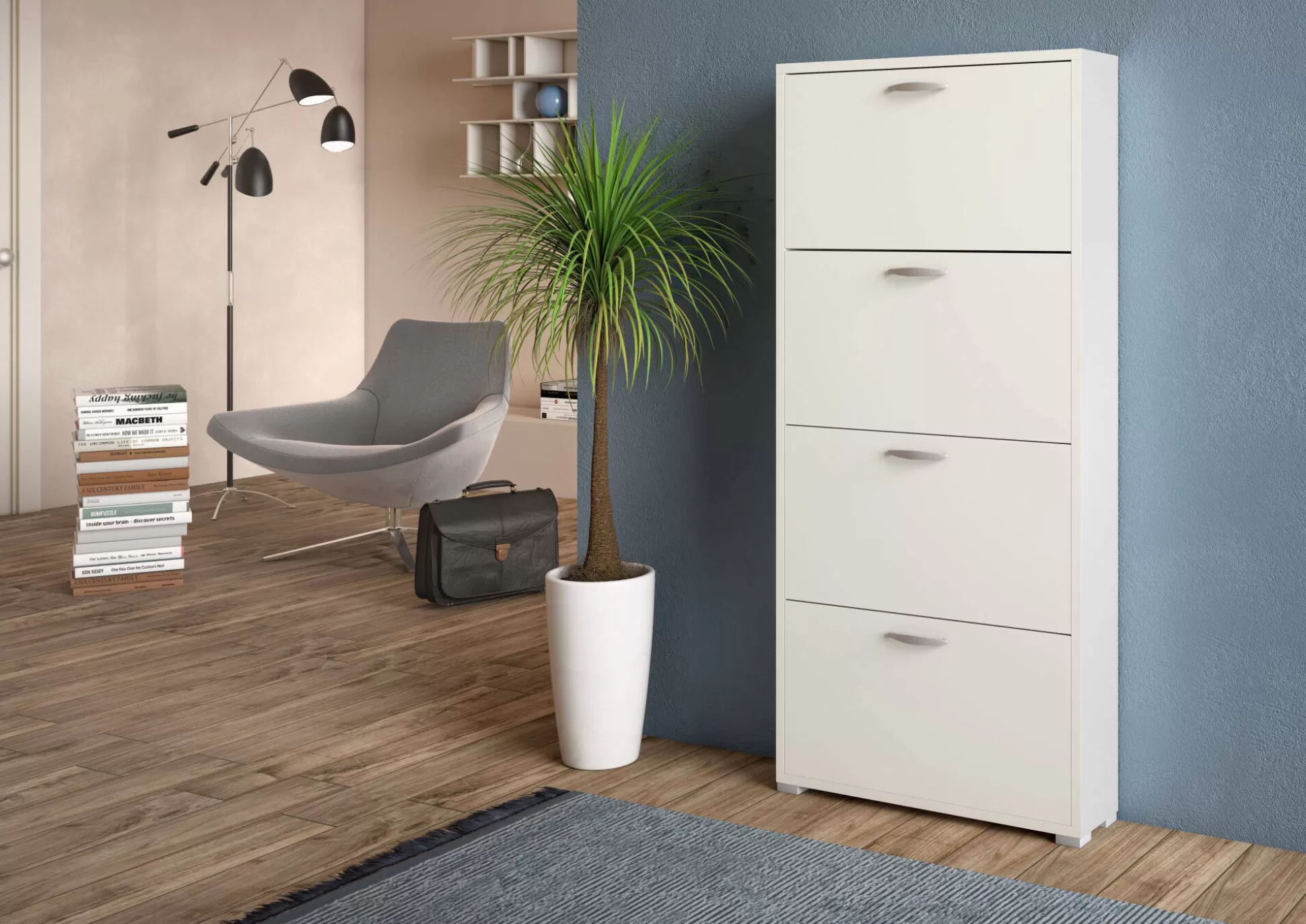 Dmora Scarpiere<Scarpiera Vince, 73x25h157 cm,