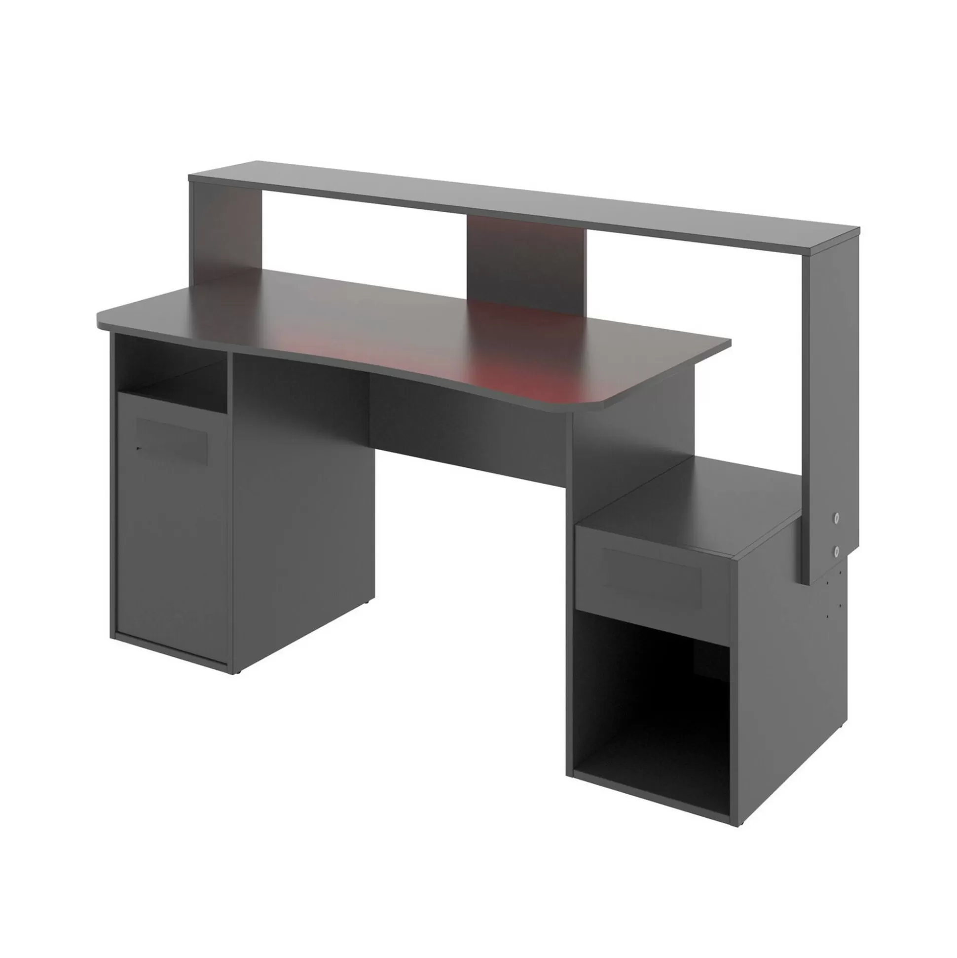 Dmora Scrivanie<Scrivania Albertino, , con luci LED