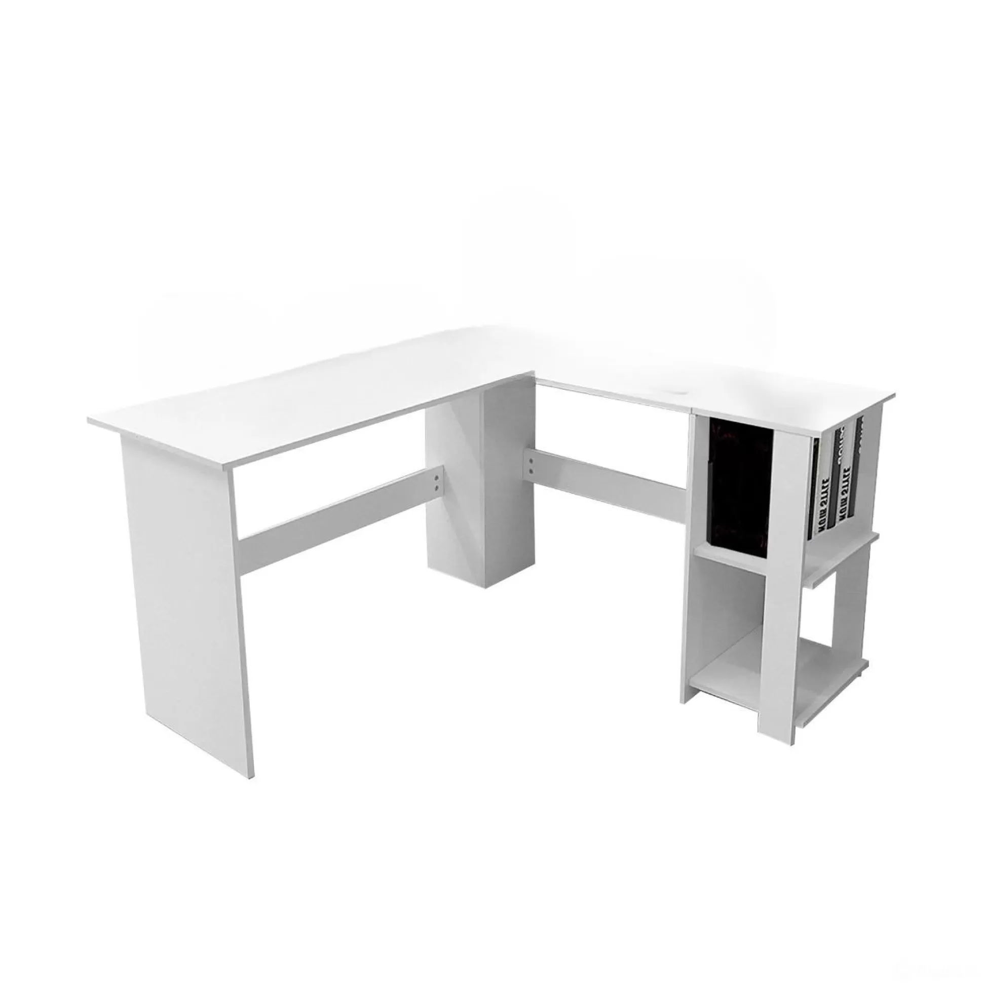 Dmora Scrivanie<Scrivania Alik, 130x130h72 cm,